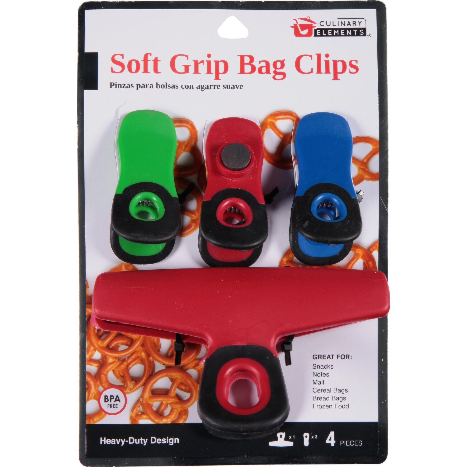 Save on Culinary Elements Bag Clips BPA Free Order Online Delivery