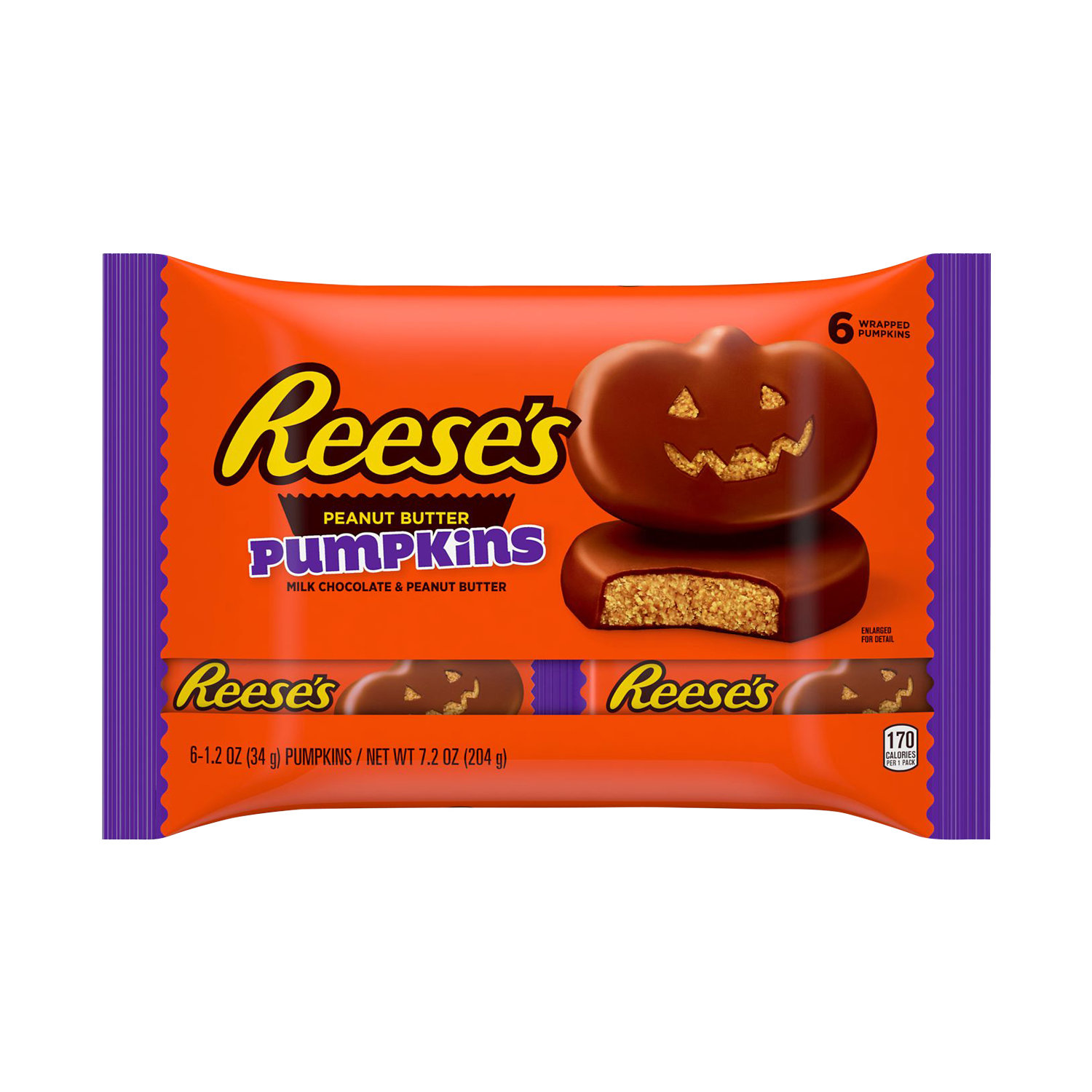 M&M'S Peanut Milk Chocolate Glow In The Dark Fun Size Halloween Candy Trick  or Treat Packs, 15 oz - Jay C Food Stores