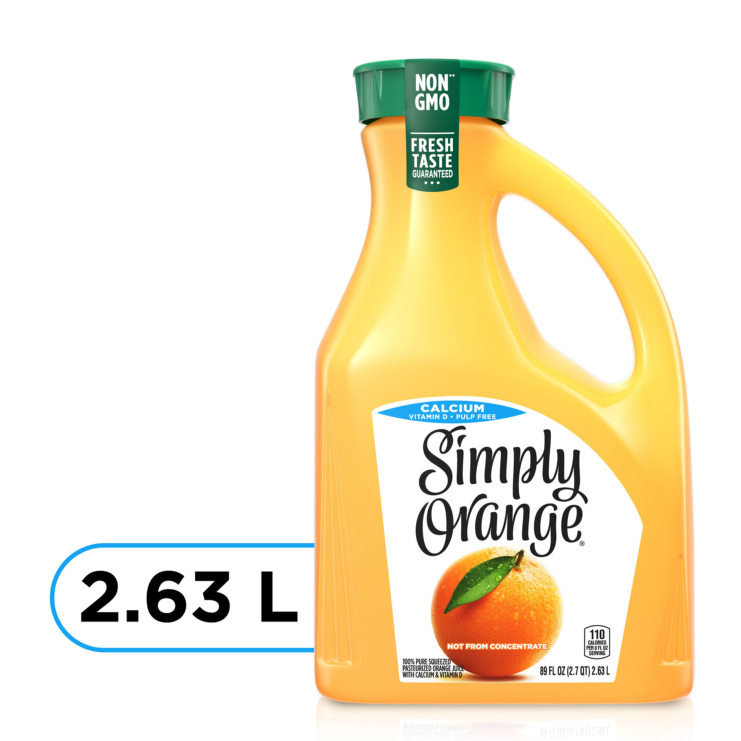 Simply® Orange Pulp Free - 100% Pure Squeezed OJ