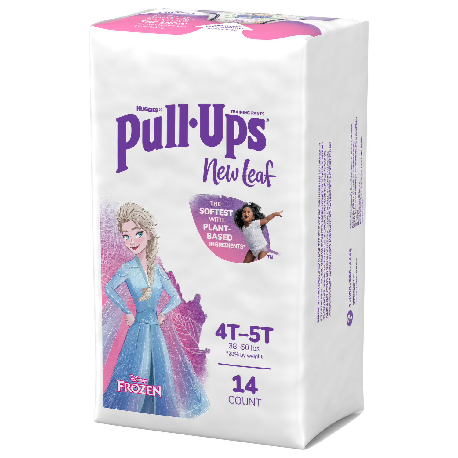 Pull-Ups® Introduces New Leaf™, a Super Soft Training Underwear with  Plant-Based Ingredients featuring Exclusive Designs from Disney's Frozen  II