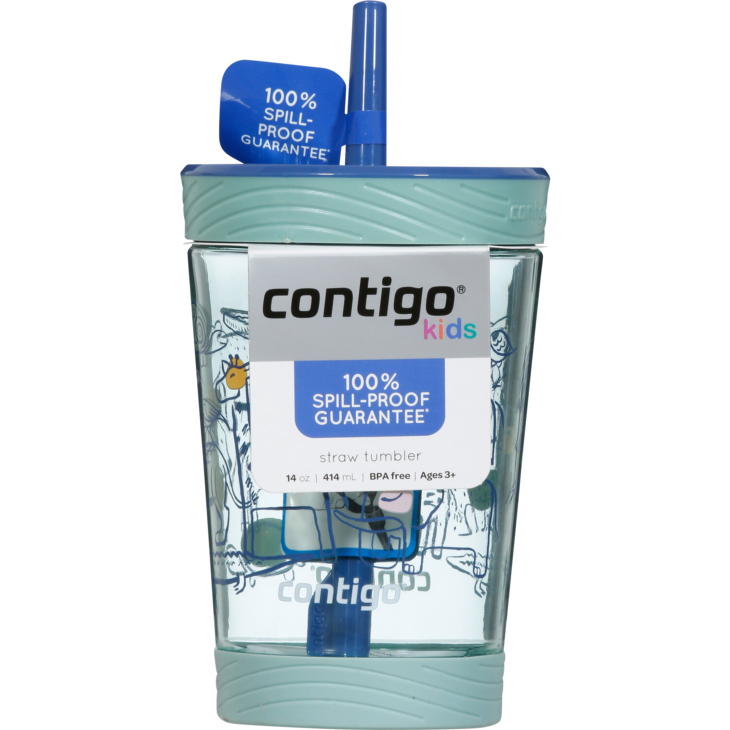 Contigo Kids Spill-Proof 14oz Tumbler with Straw and BPA-Free