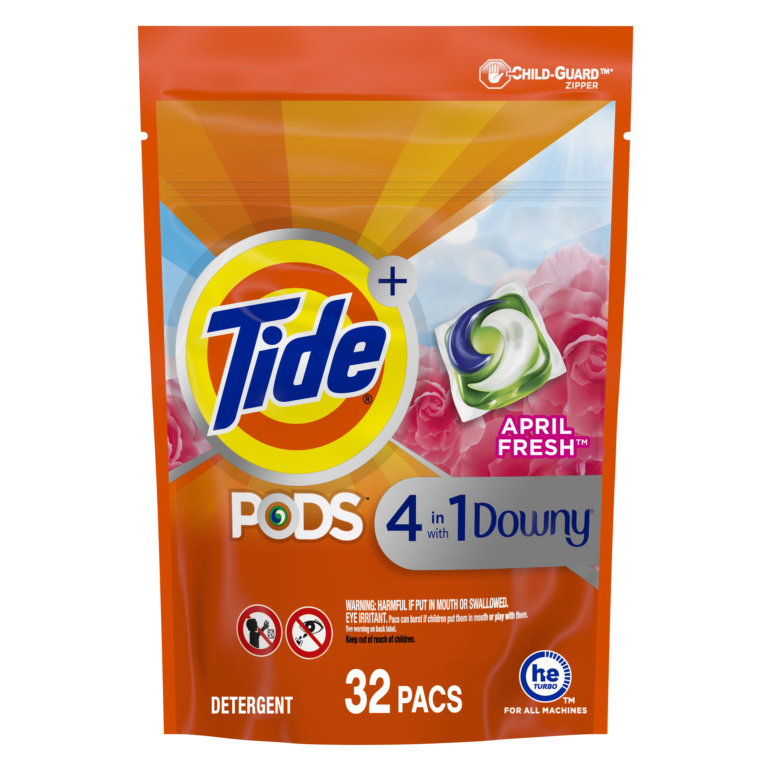 Ariel Power PODS Liquid Laundry Detergent Pacs, Original (100 ct.)