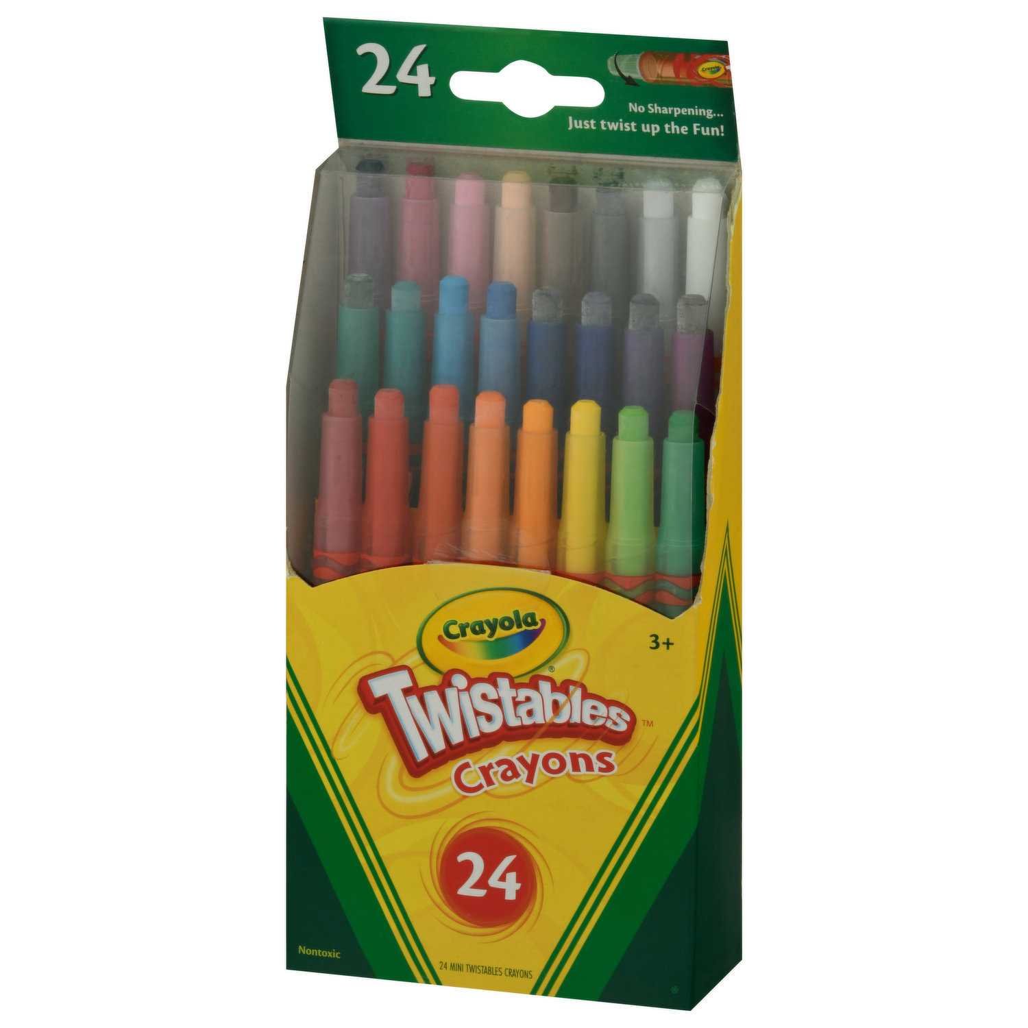 Crayola Twistable Crayola Crayons, Non Toxic, 8 Ea