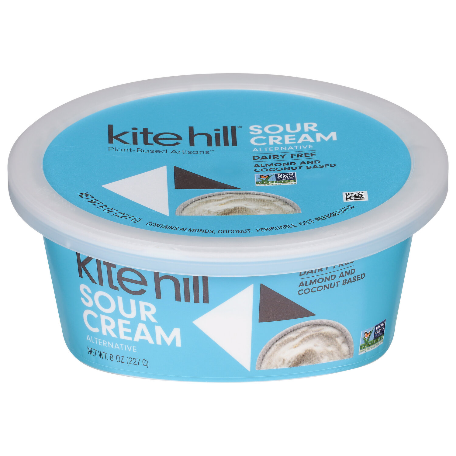 .com: Kite Hill Almond Milk Sour Cream Alternative, 12