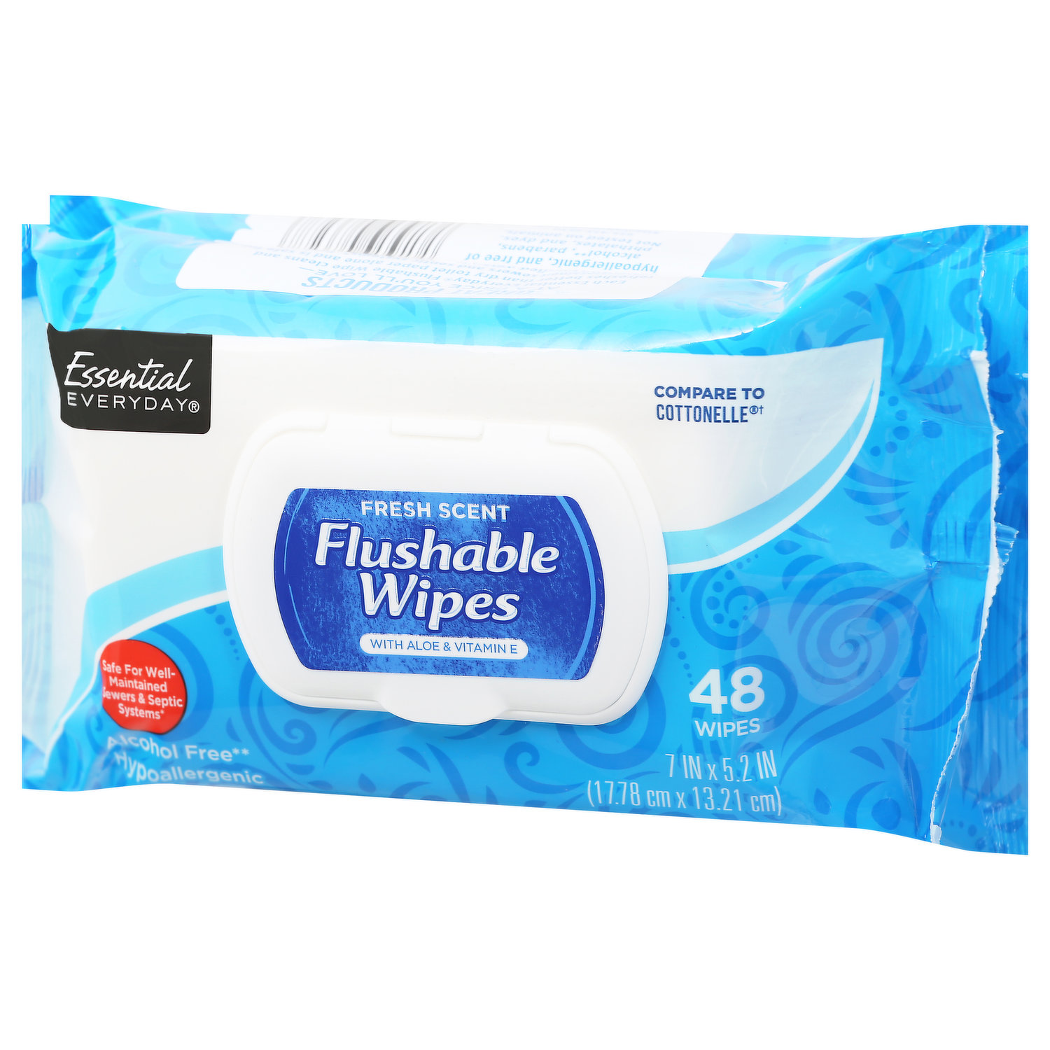 Flushable Wipes, Septic Safe Wipes