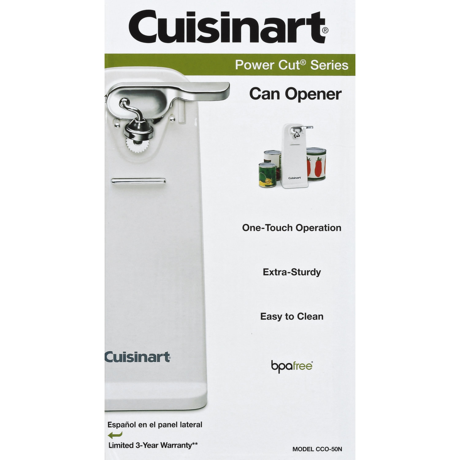 Cuisinart Power Cut Series Can Opener