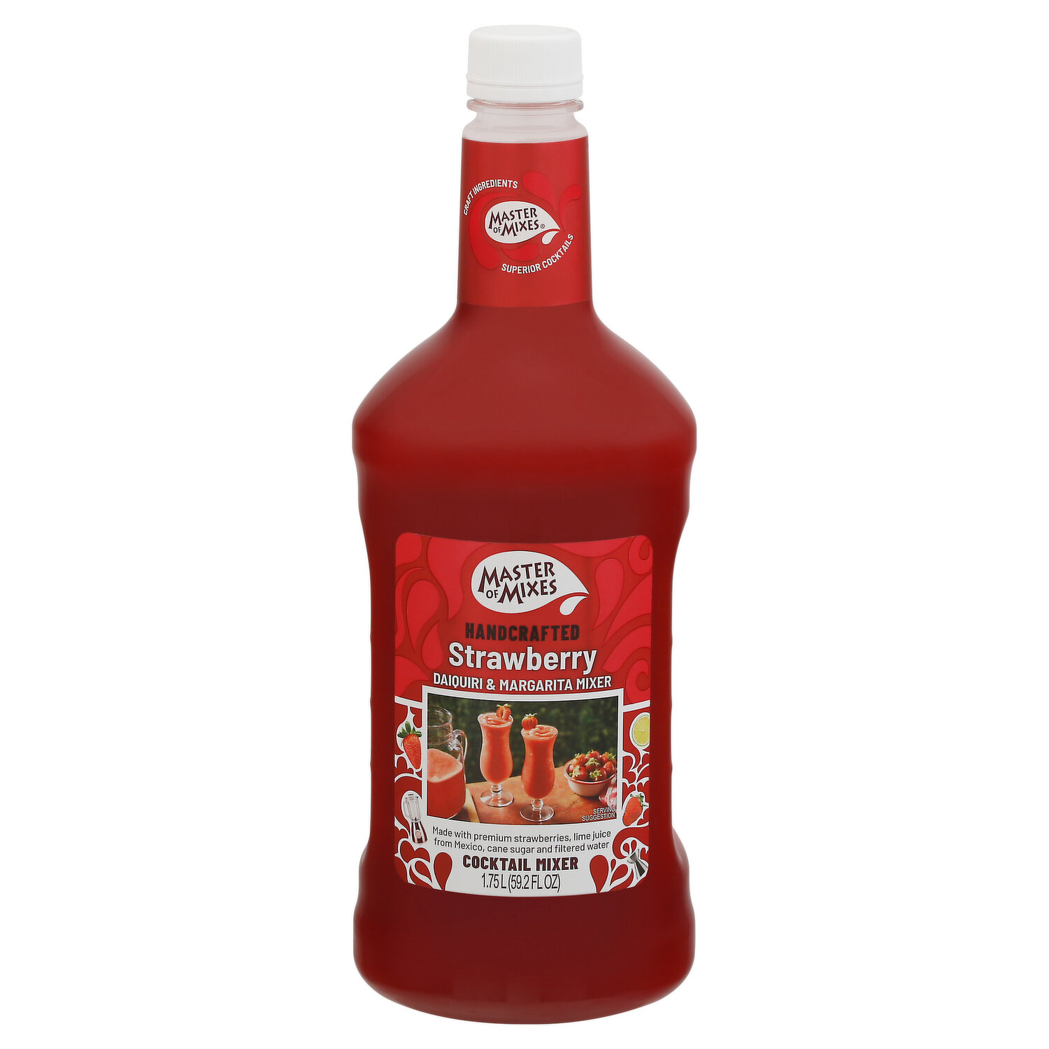 Master of Mixes Margarita / Daiquiri Drink Mixes Variety, Ready to Use, 1  Liter Bottles (33.8 Fl