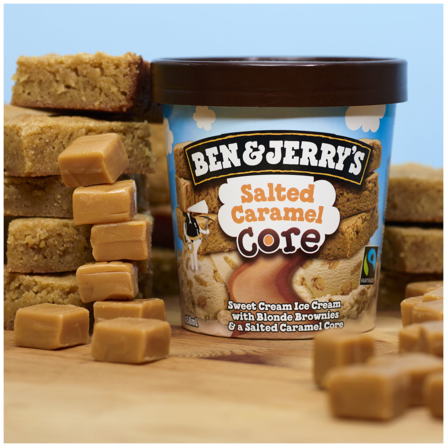 Ben & Jerry's Core Salted Caramel Sweet Cream Ice Cream, 16 oz