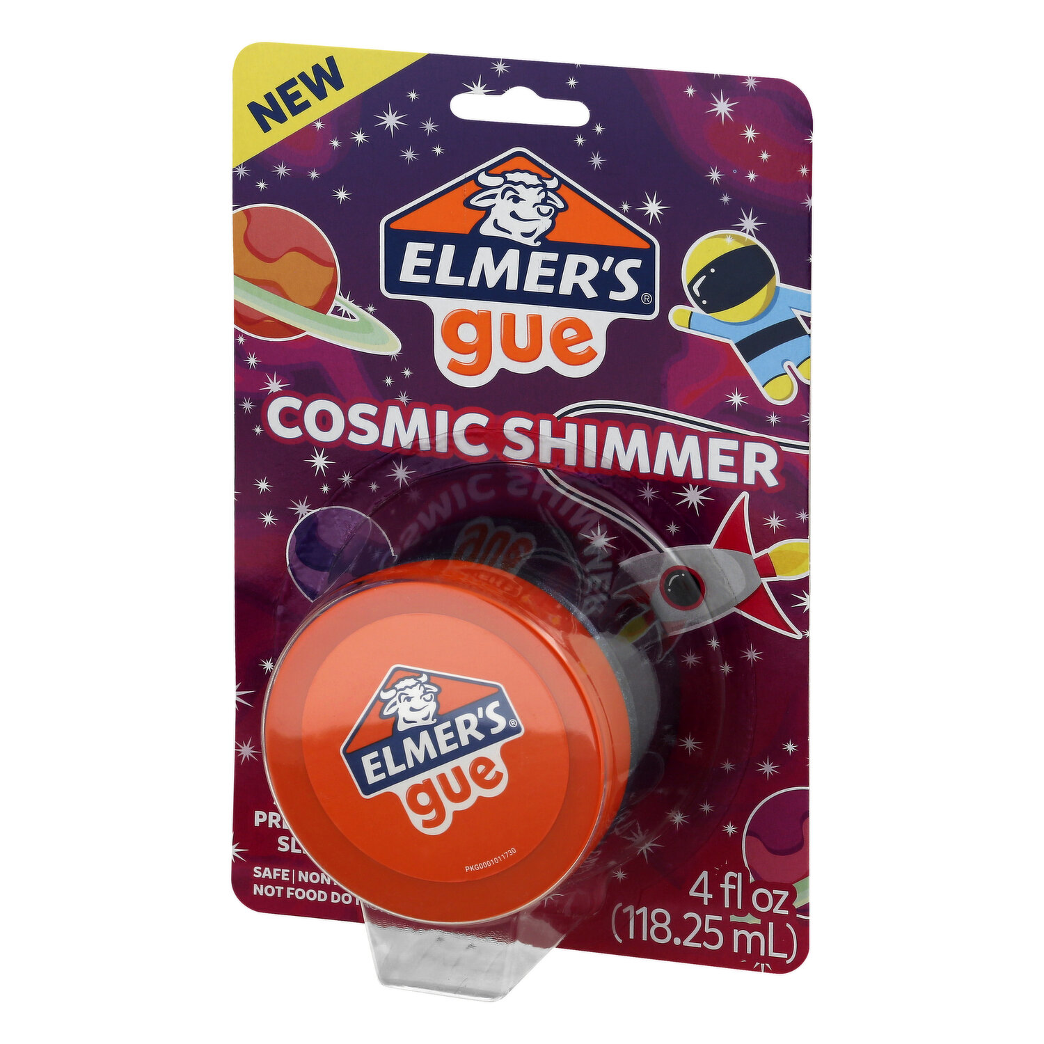 Elmer's Gue Cosmic Shimmer Slime, 4 fl oz - Fry's Food Stores