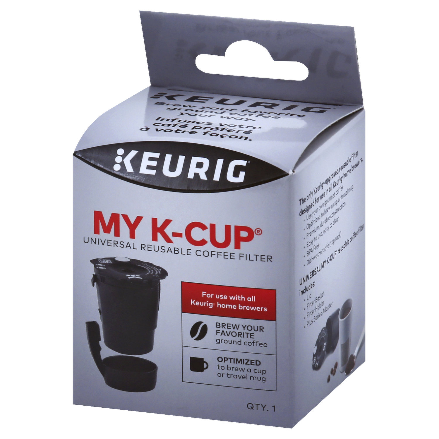 Keurig My K-Cup Coffee Filter, Reusable, Universal