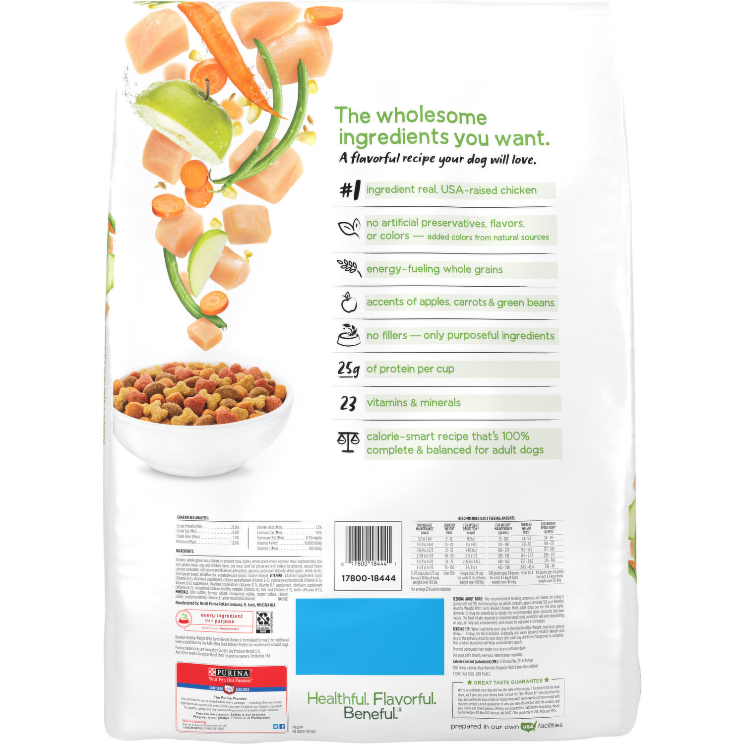 Beneful grain top free ingredients