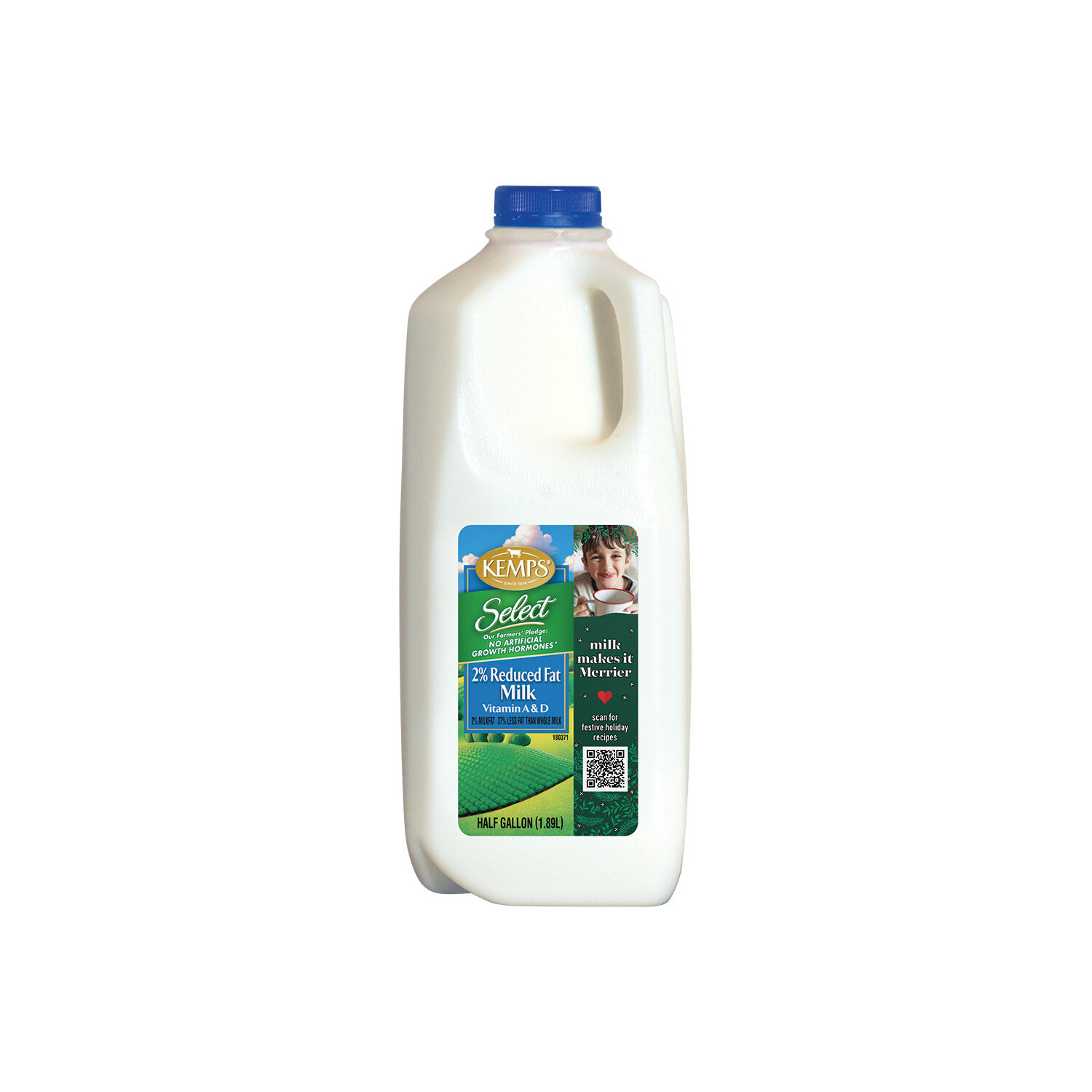 Kemps® Fat Free Skim Milk 8 Fl. Oz. Carton, Skim & Nonfat