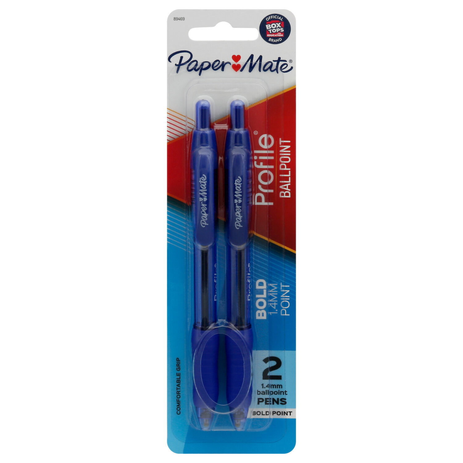 Paper Mate Profile Retractable Ballpoint Pens, Bold Point (1.4mm)