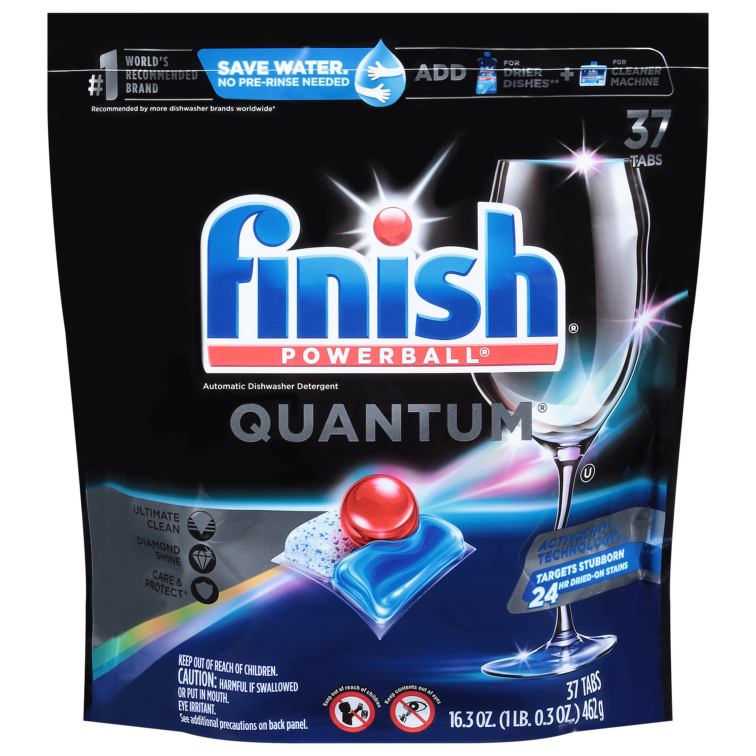 Finish Dishwasher Pods Clean Detergent Dishwashing Tablets Dish Tabs 94  Count