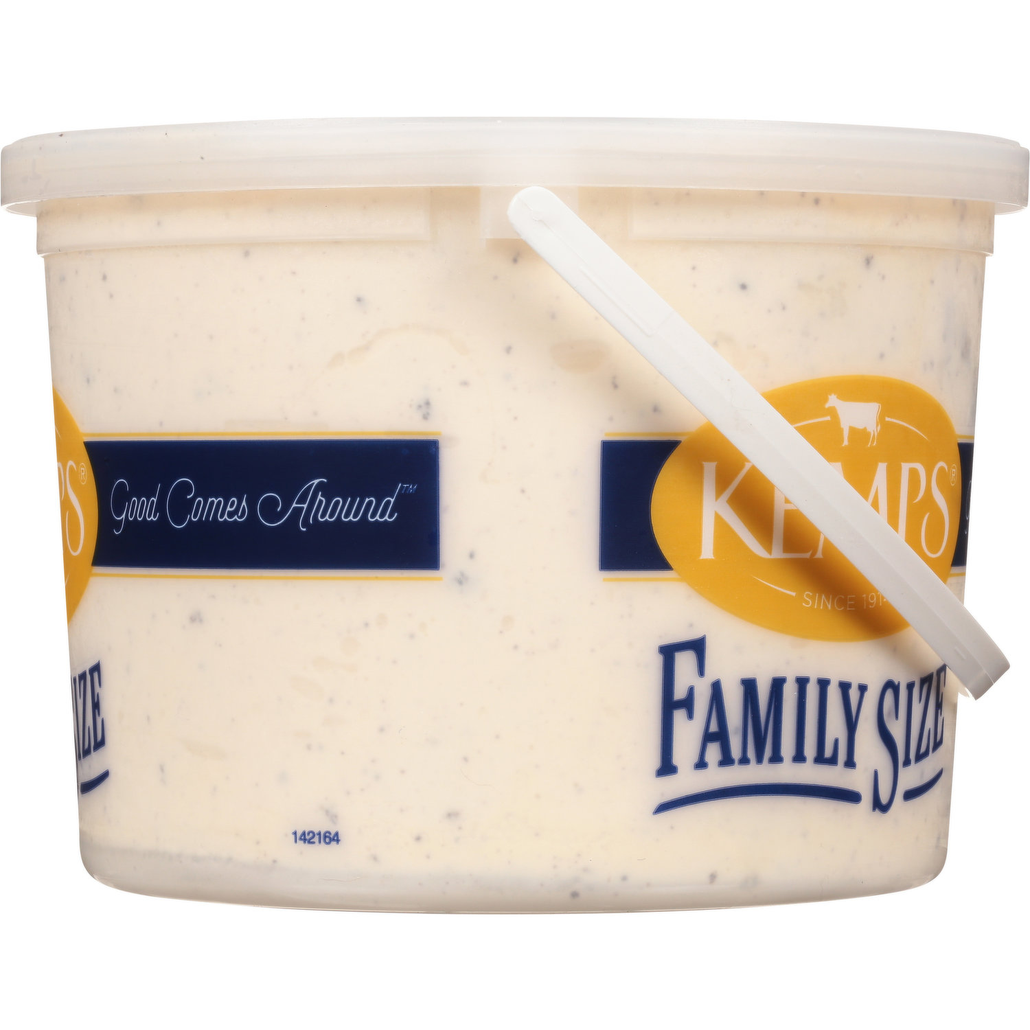 Kemps Family Size Chocolate Chip Reduced Fat Ice Cream 1 gal, Ice Cream  Pails