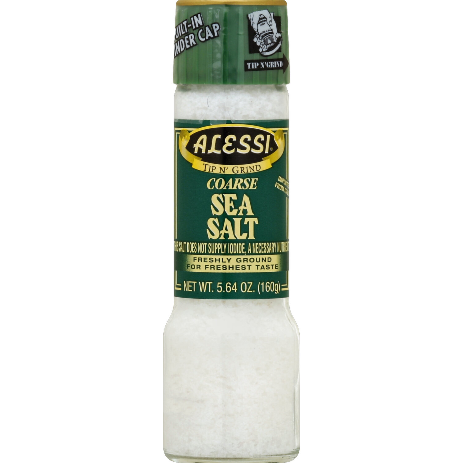 Coarse Sea Salt Grinder - Alessi Foods