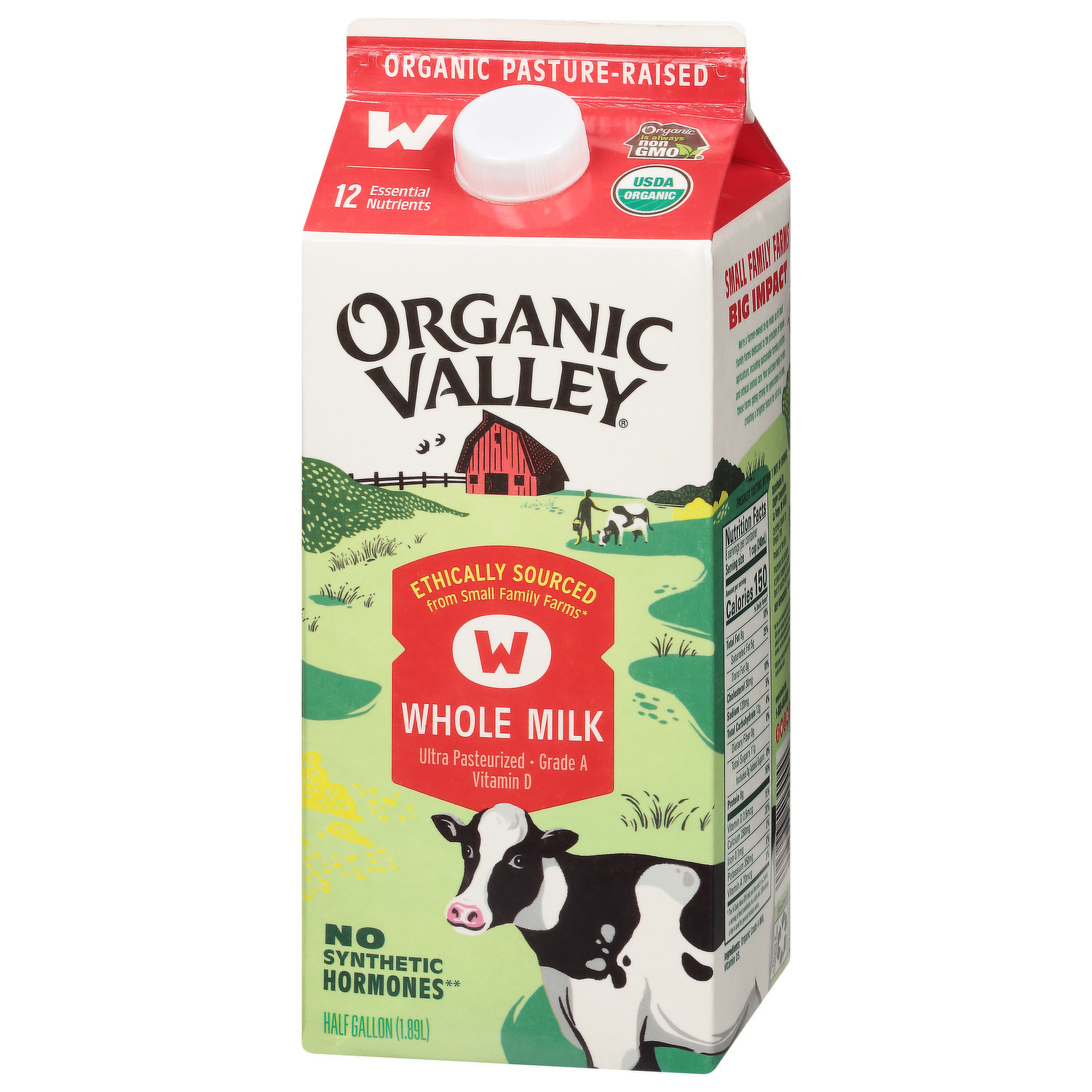 Perfection Homogenized Milk 3.25% M.F. 1L | Canadian Goodness