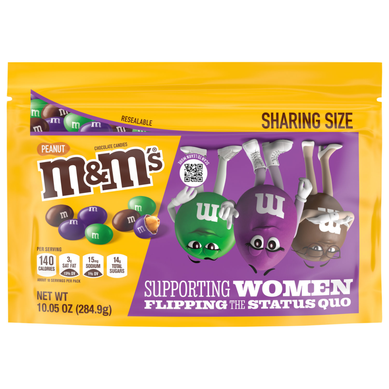 M&M's Limited Edition Milk Chocolate Candy Featuring Purple Candy