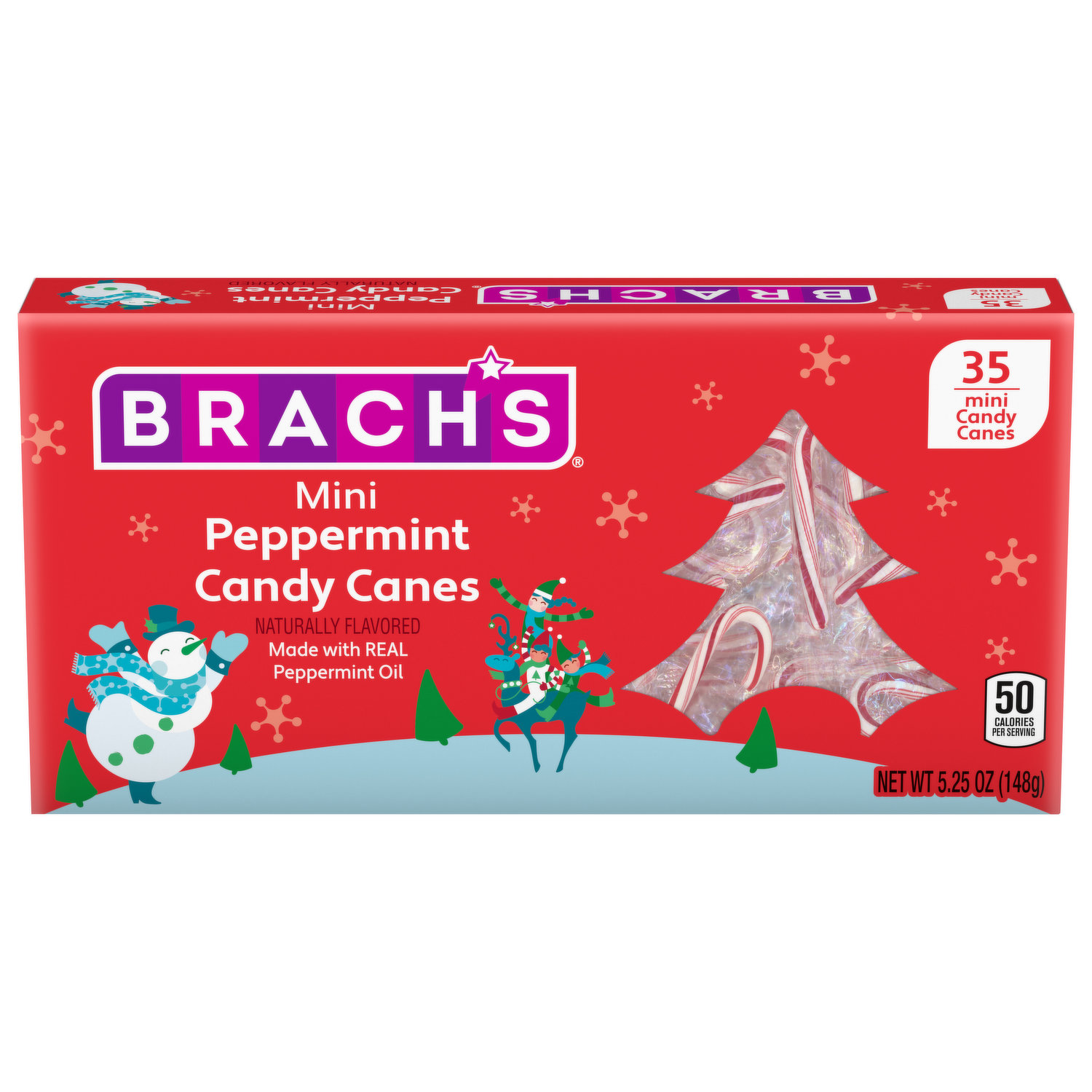 Brach's Star Brites Peppermint Candy, Individually Wrapped, 58 oz