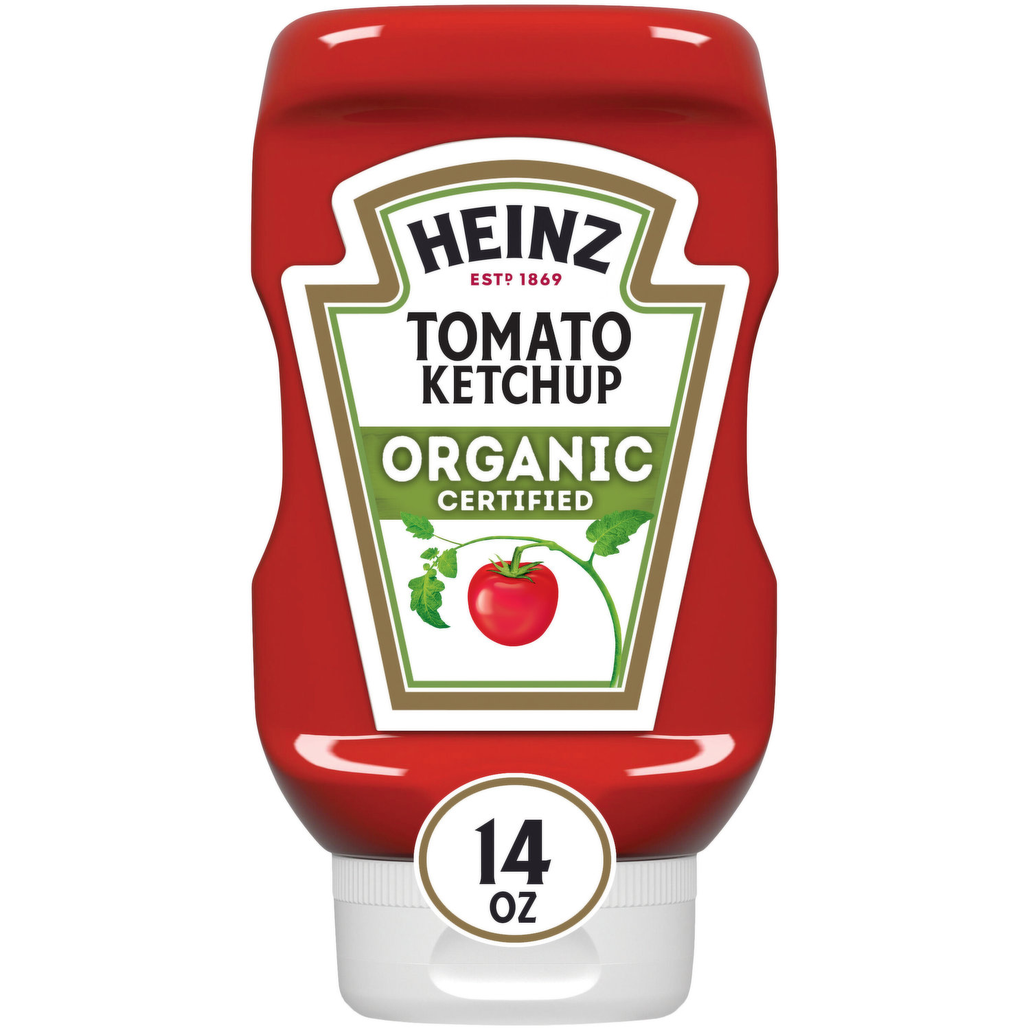 Heinz 57 Varieties Estd 1869 Tomato Ketchup Grown Not Made 14 Oz