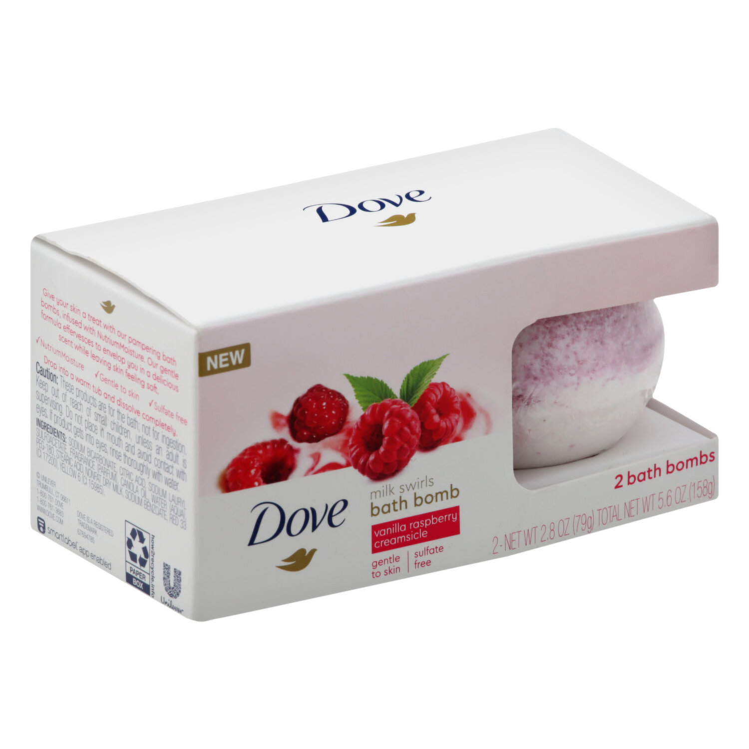 dove bath bomb