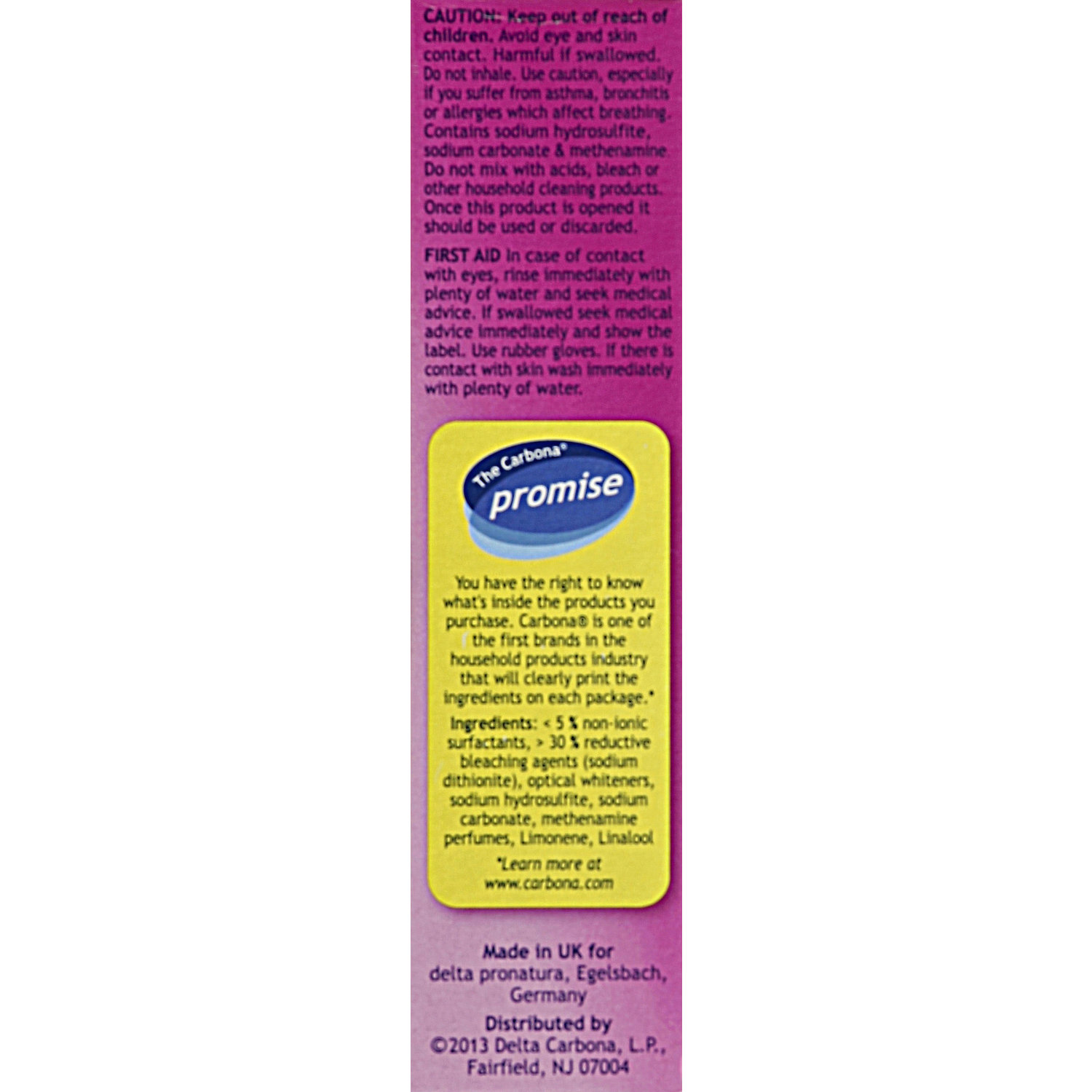 Carbona Color Run Remover, 2.6 oz