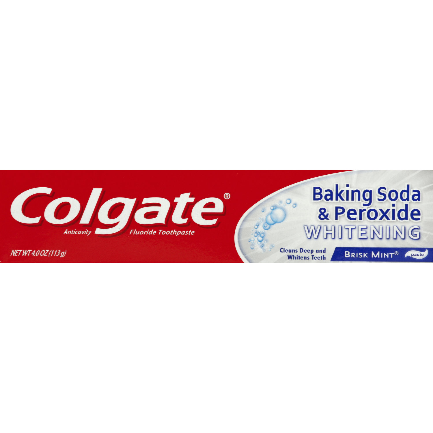 toothpaste containing baking soda