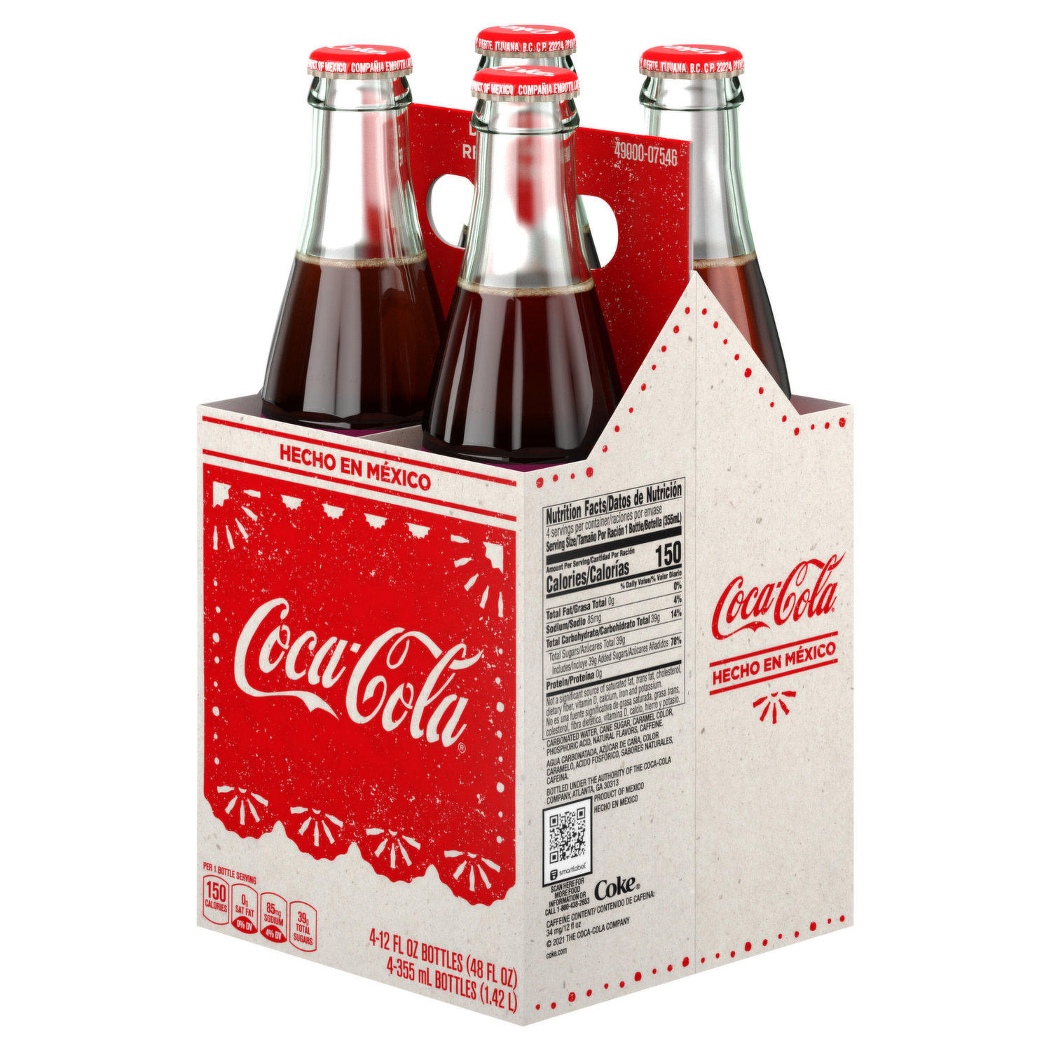 Coca-Cola de Mexico - 12 fl oz Glass Bottle