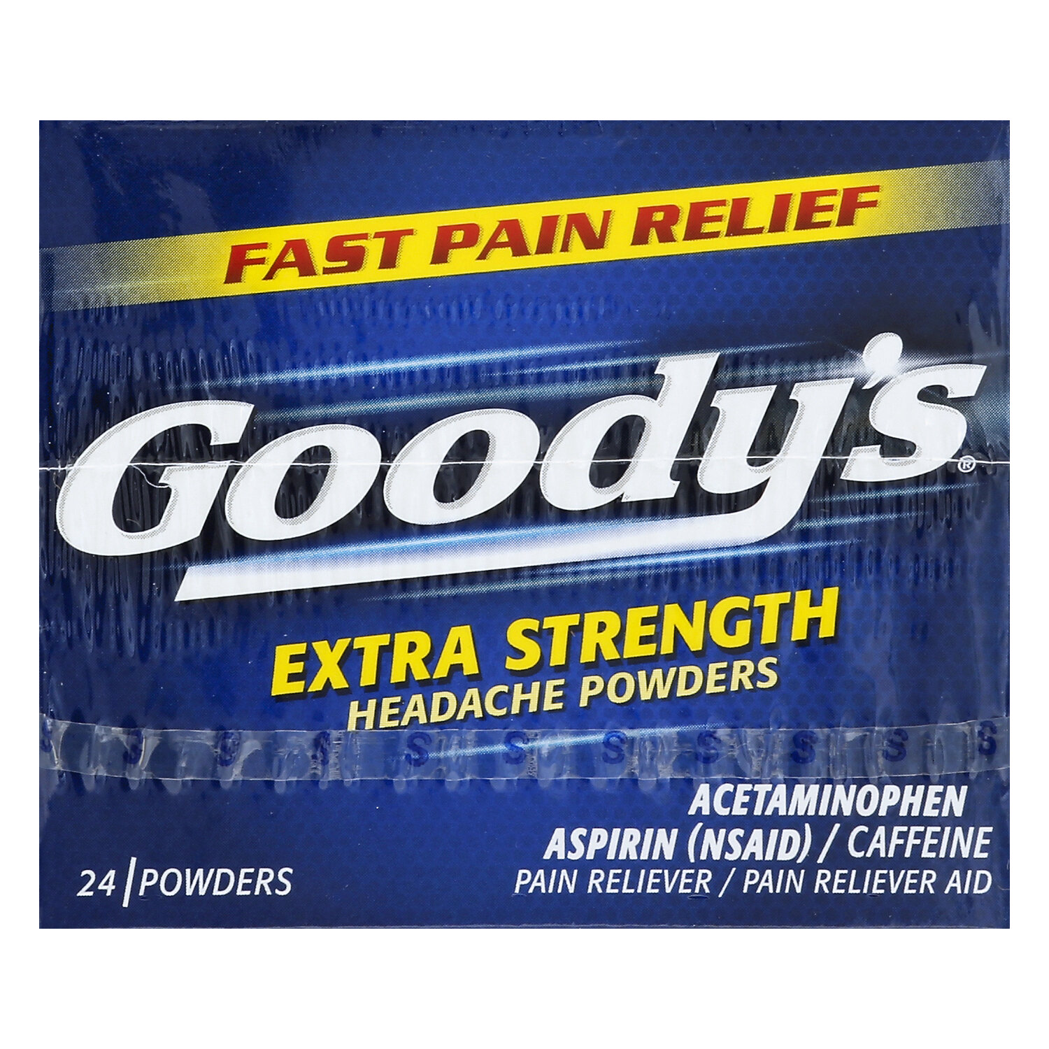 Goody's Back and Body Pain Relief Powder, 24 Powder Sticks