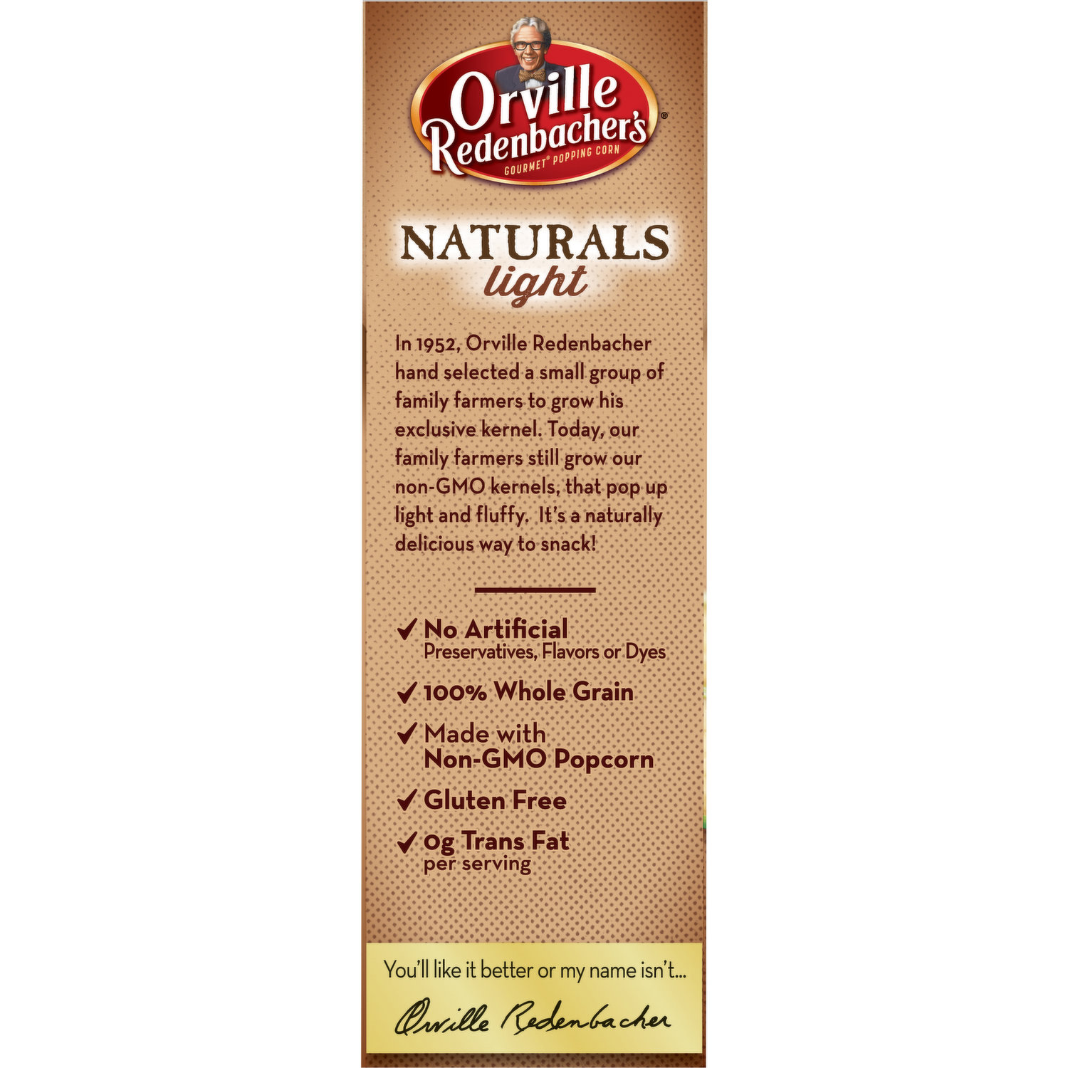 Naturals Light – Classic Butter & Sea Salt