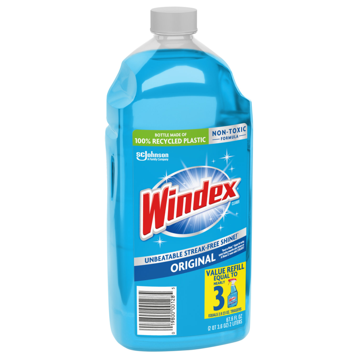 Windex Original Glass Cleaner Spray Bottle, 23 oz
