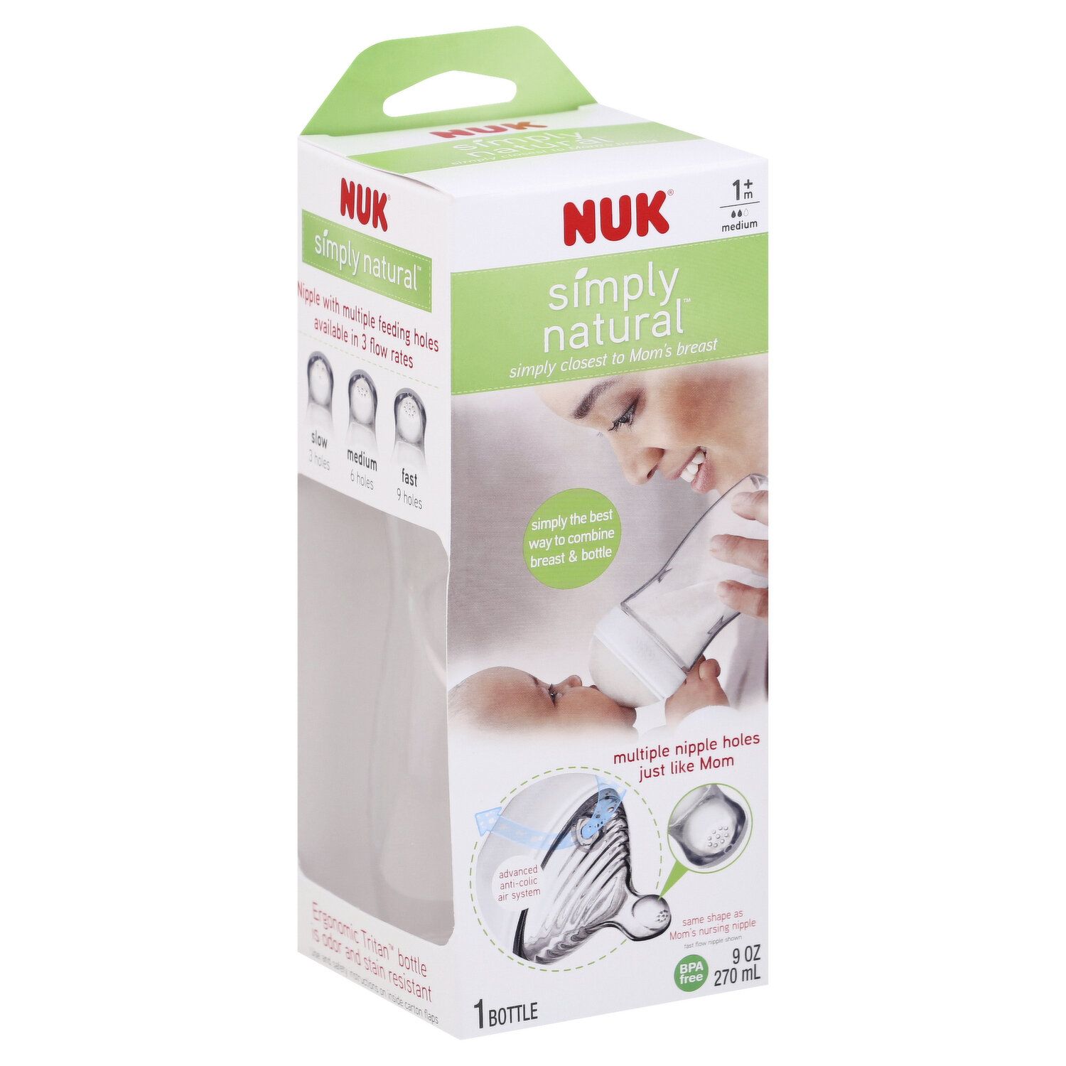 NUK Extra Soft Baby Brush Blue, Toiletries