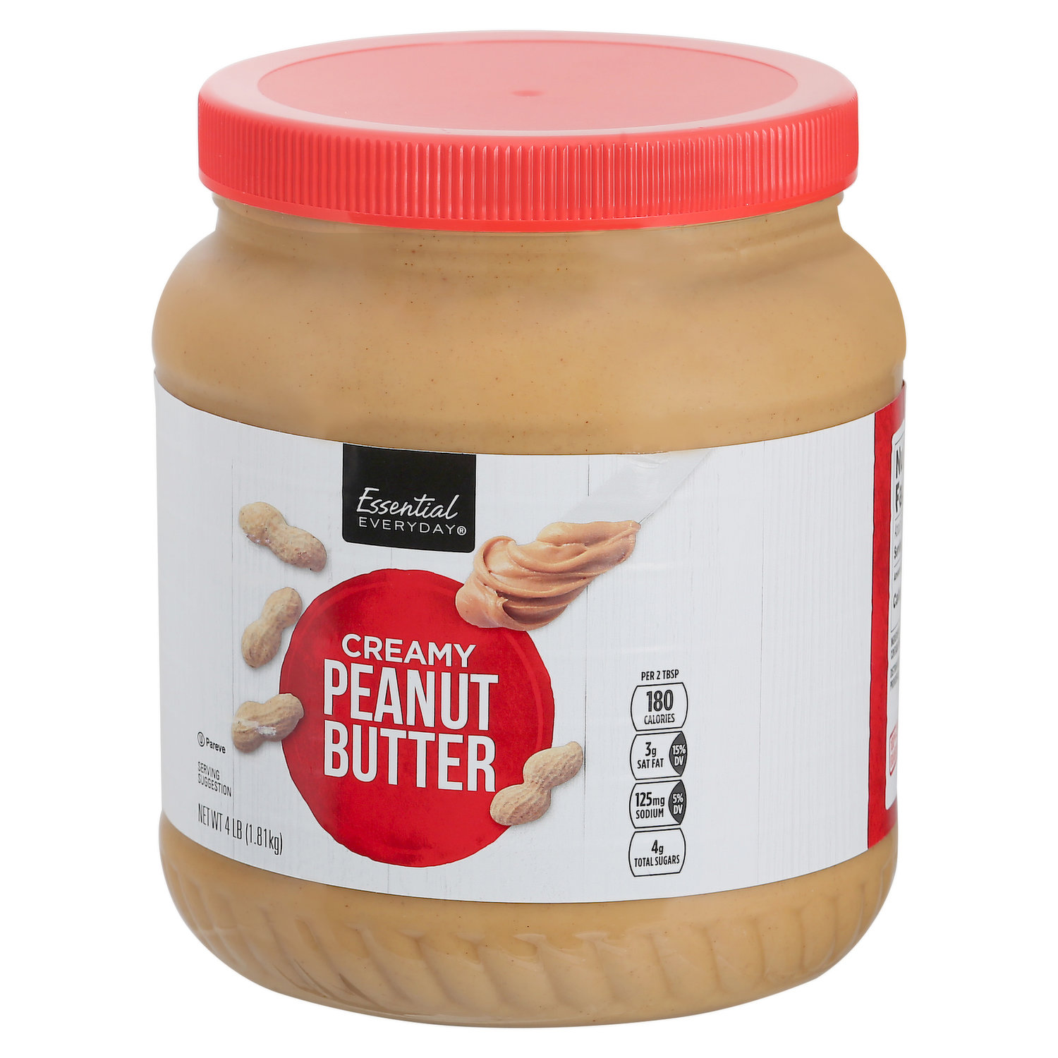 Depression Measuring Cup with Cream Dove Brand, Peanut Butter