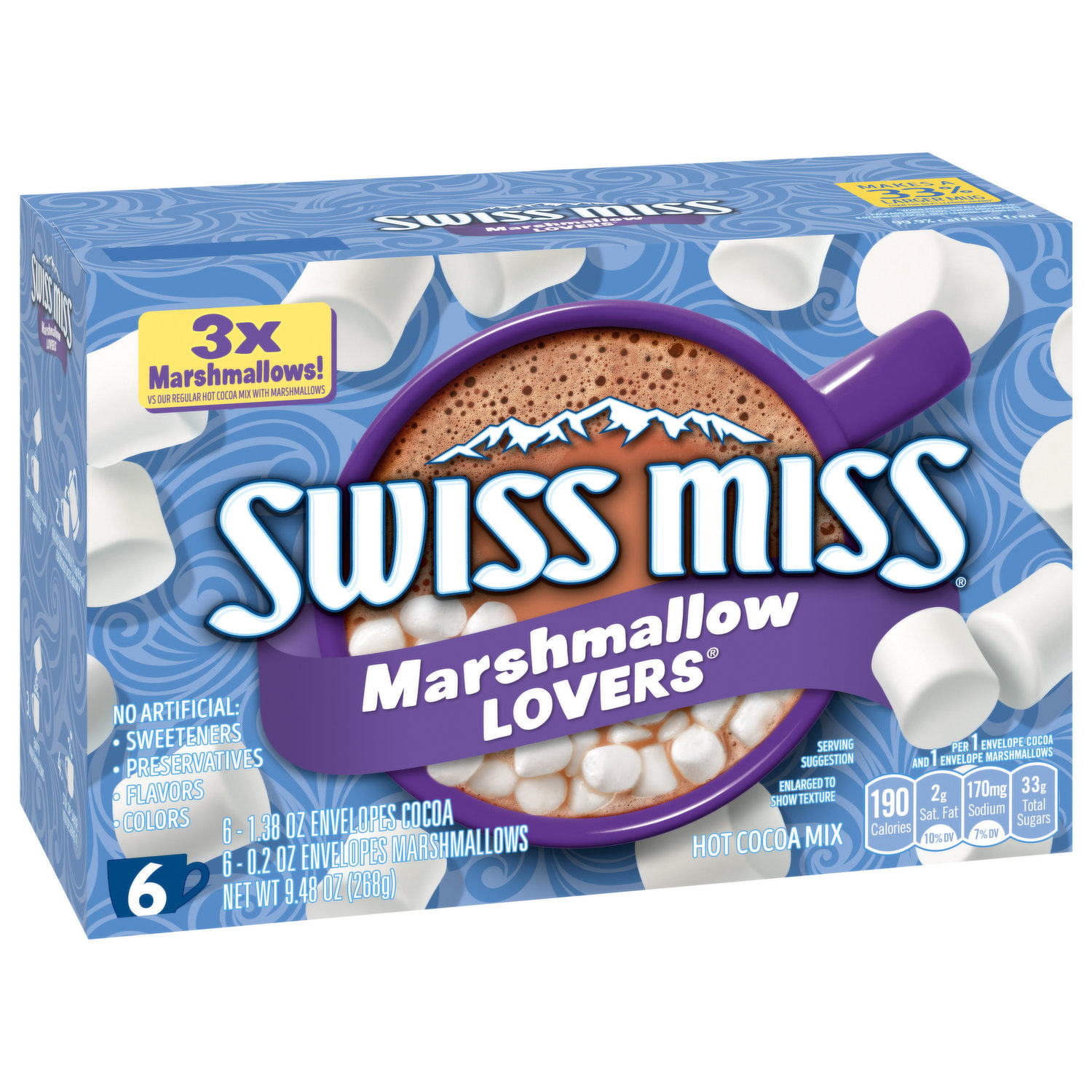 cocoa♪:*°です。 Swiss Miss Dark Chocolate Sensation Hot Cocoa Mix - Lunds