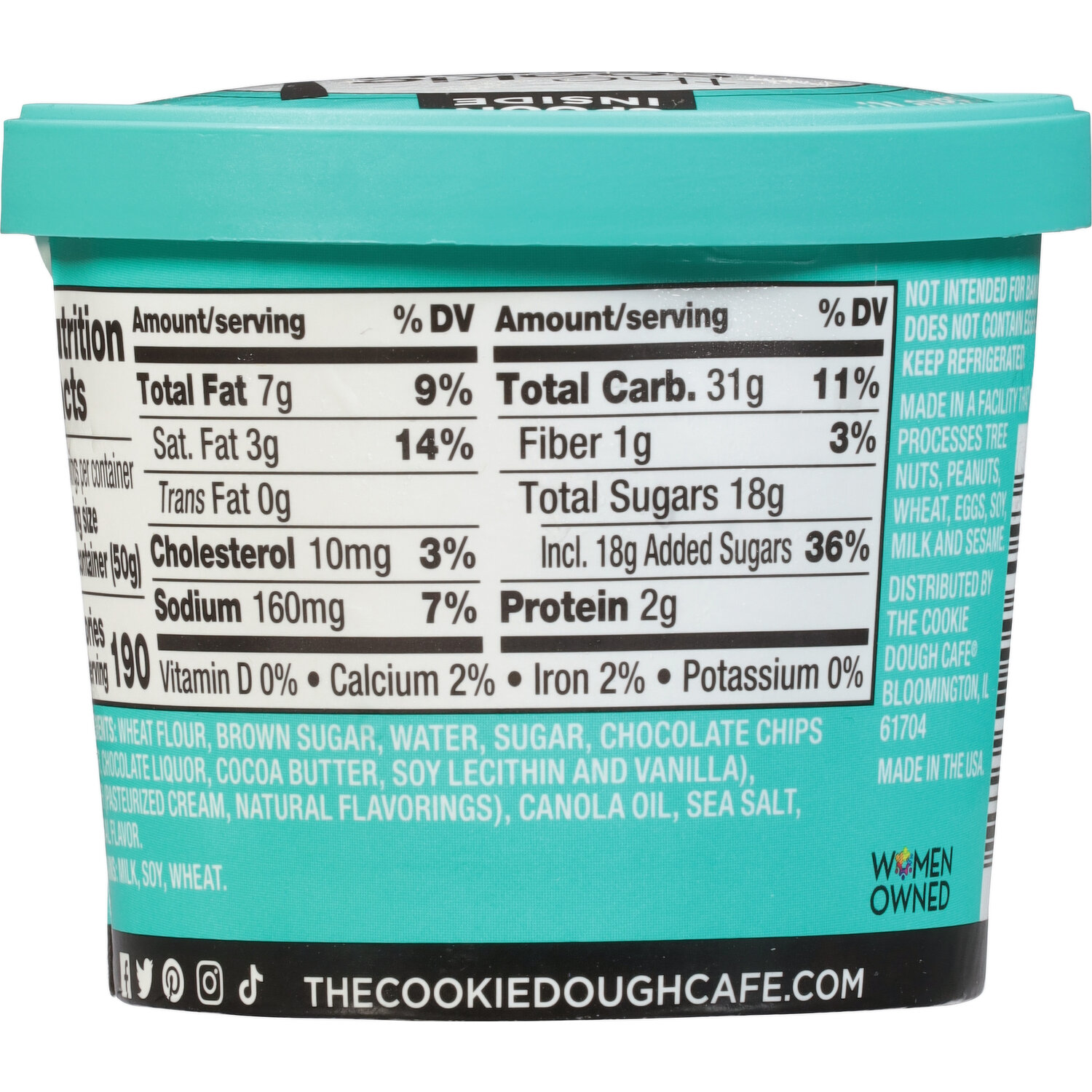 Chocolate Chip Bulk Tub-FREE SHIPPING – The Cookie Dough Café