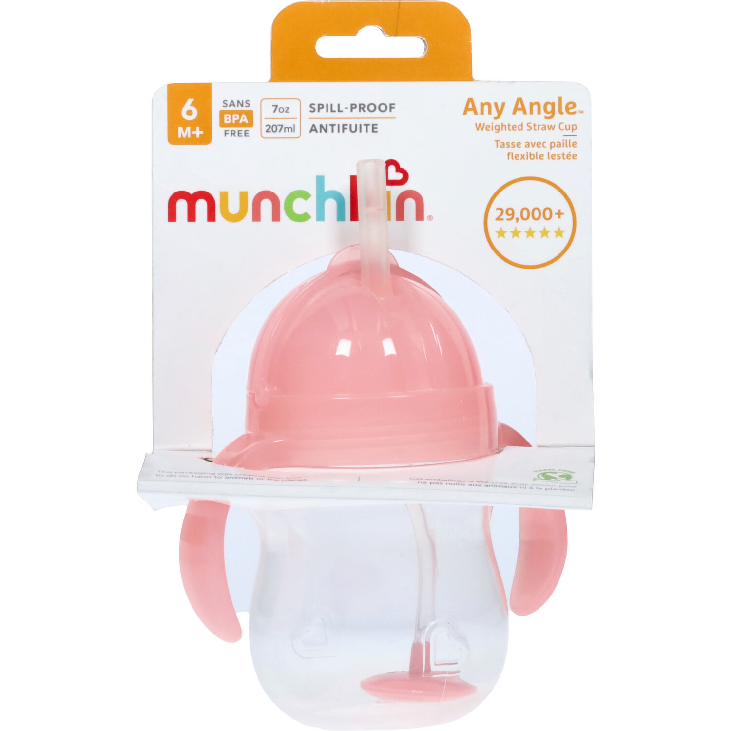 Munchkin Weighted Flexi-Straw Toddler Cup, 7 oz - Pay Less Super Markets