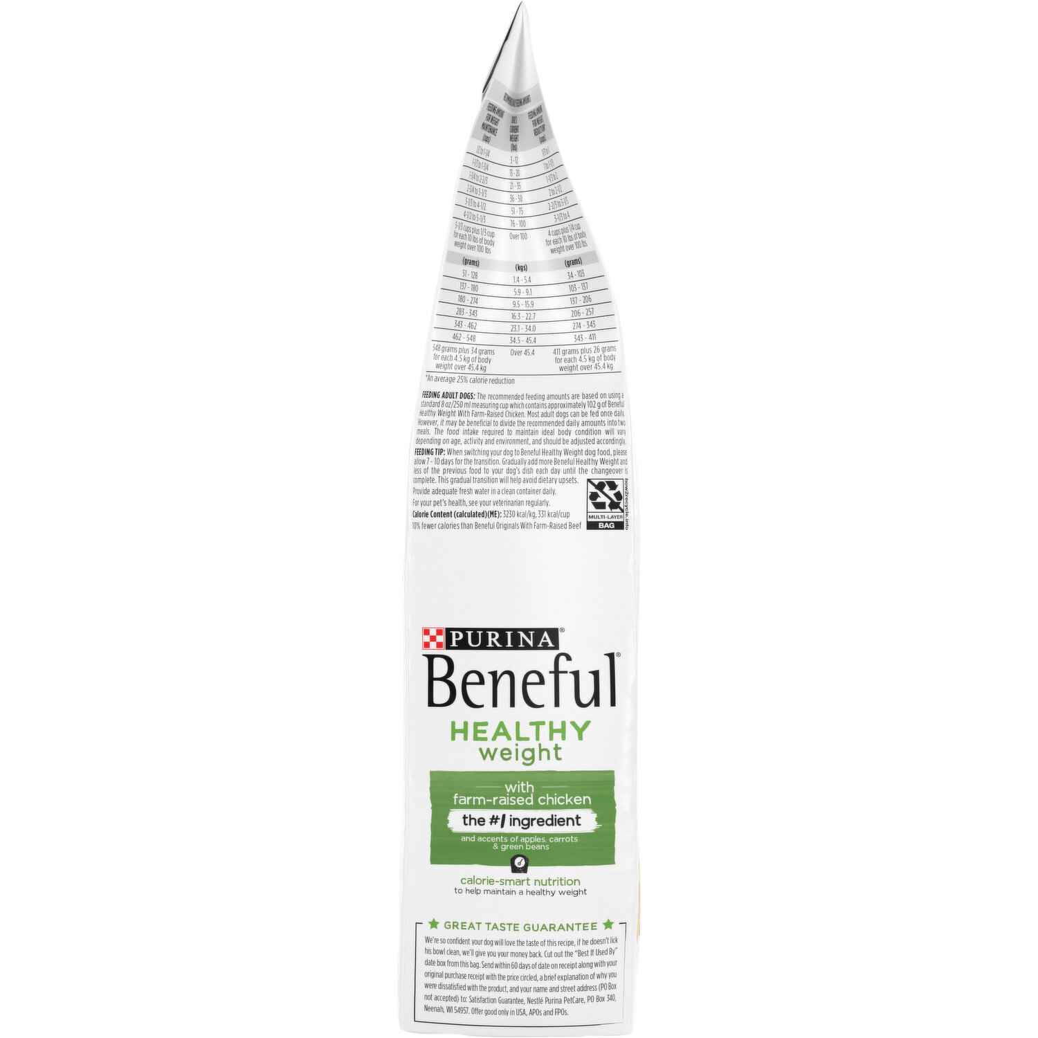 Beneful healthy weight nutrition facts sale
