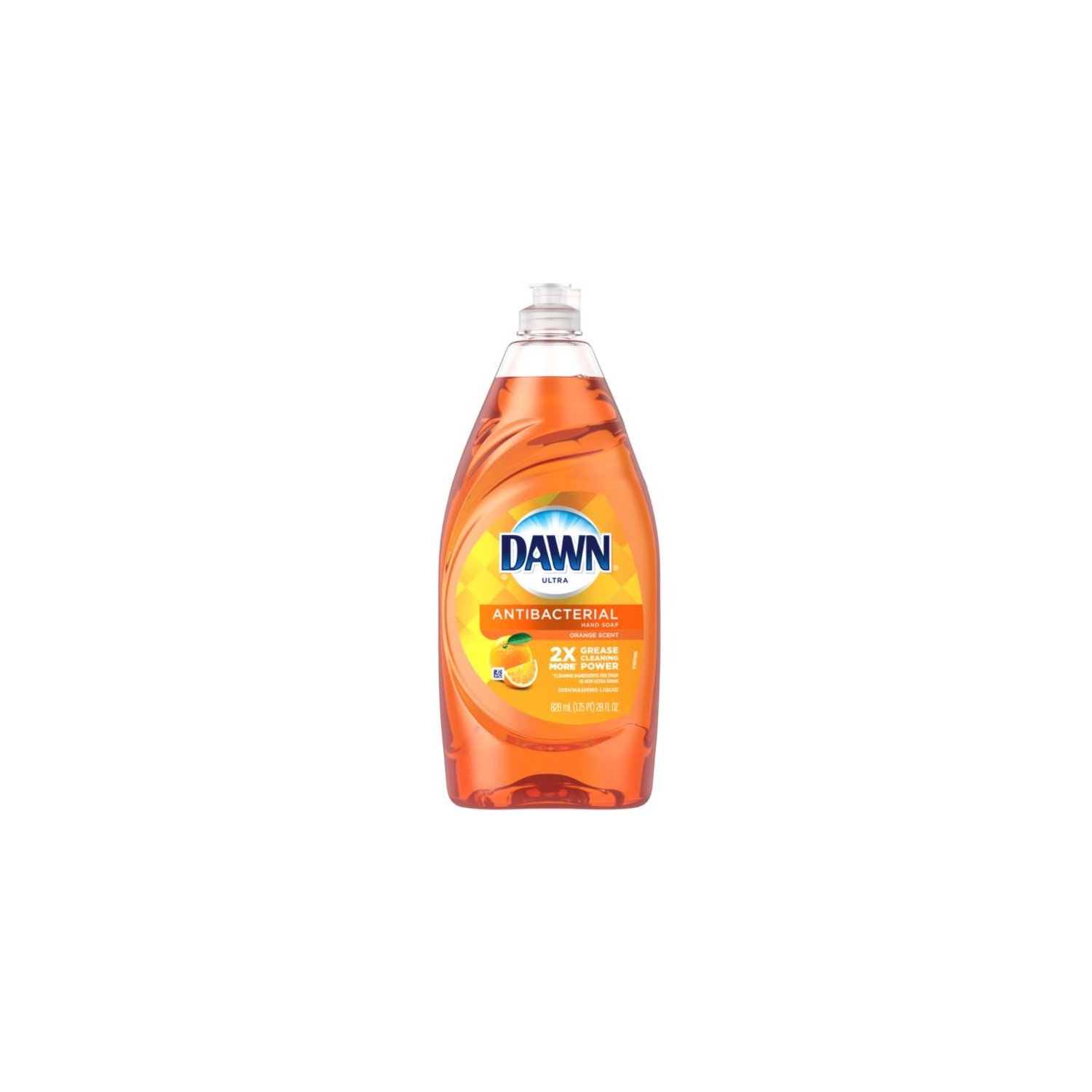 Dawn Ultra Hand Soap, Antibacterial, Orange Scent - 828 ml