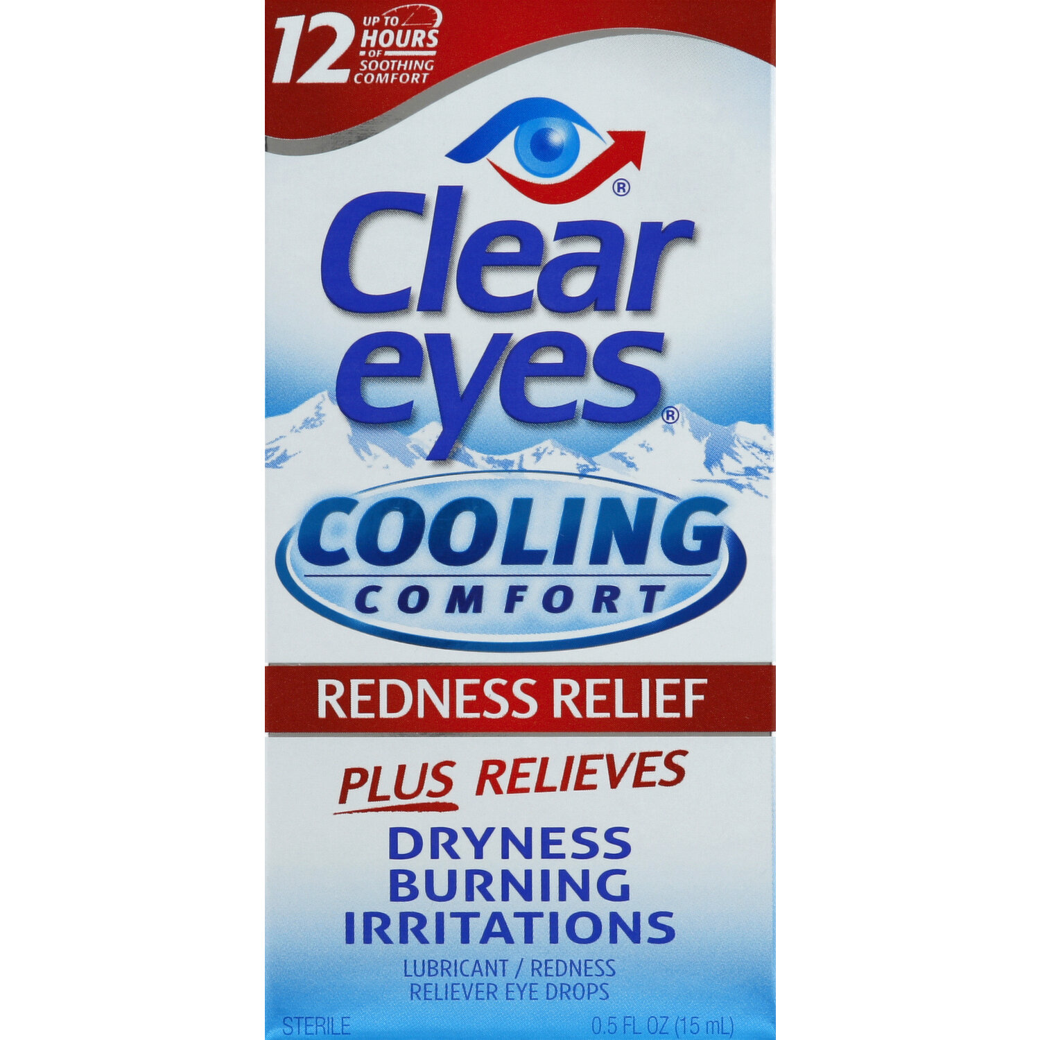 Clear Eyes Eye Drops, Cooling Comfort - 0.5 fl oz