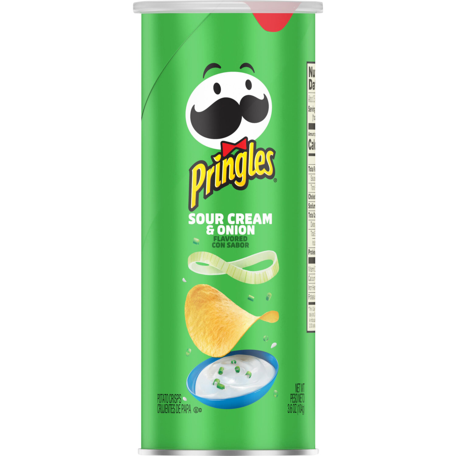 Pringles Potato Crisps Chips Cheddar and Sour Cream