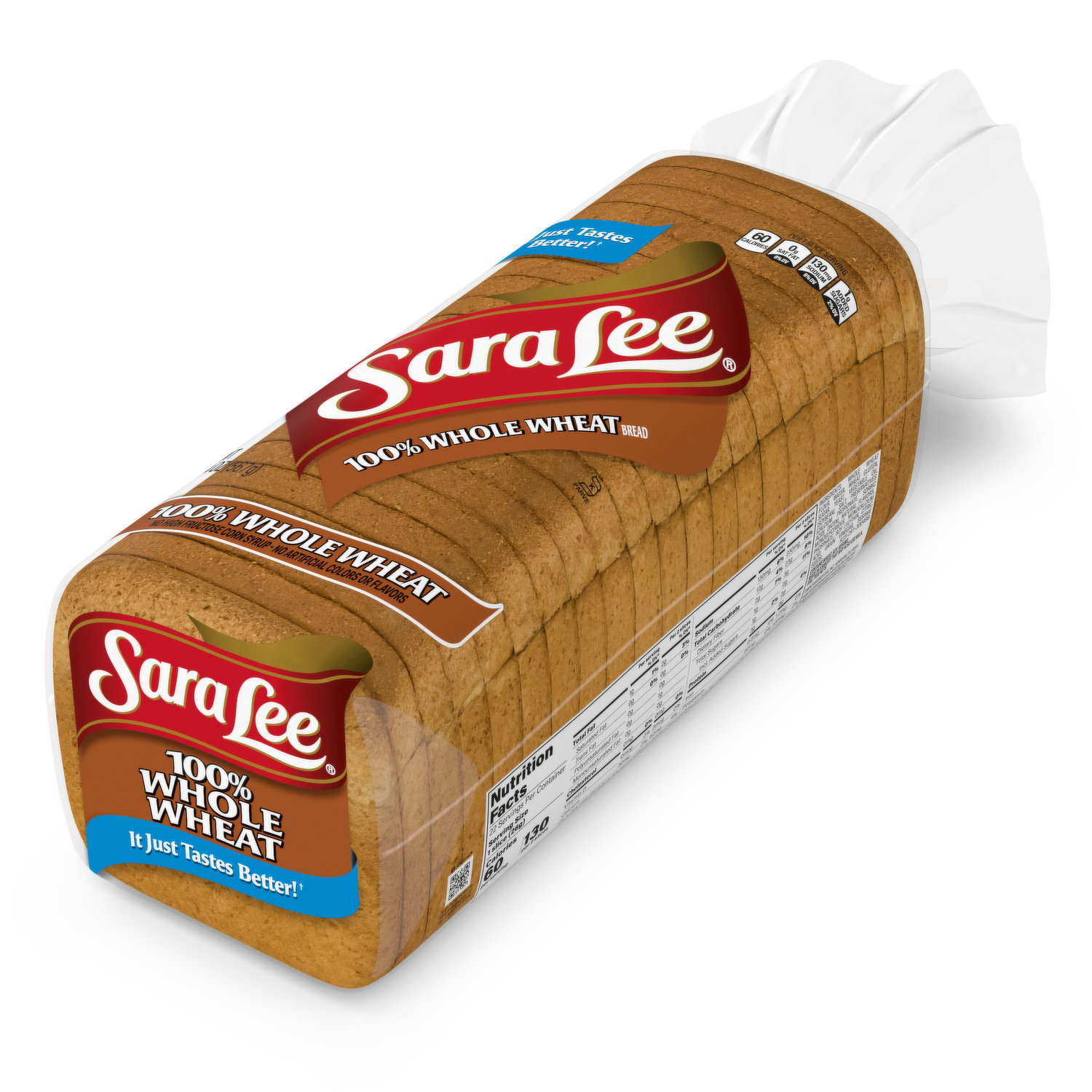 Sara Lee 100% Whole Wheat Bread, 20 oz