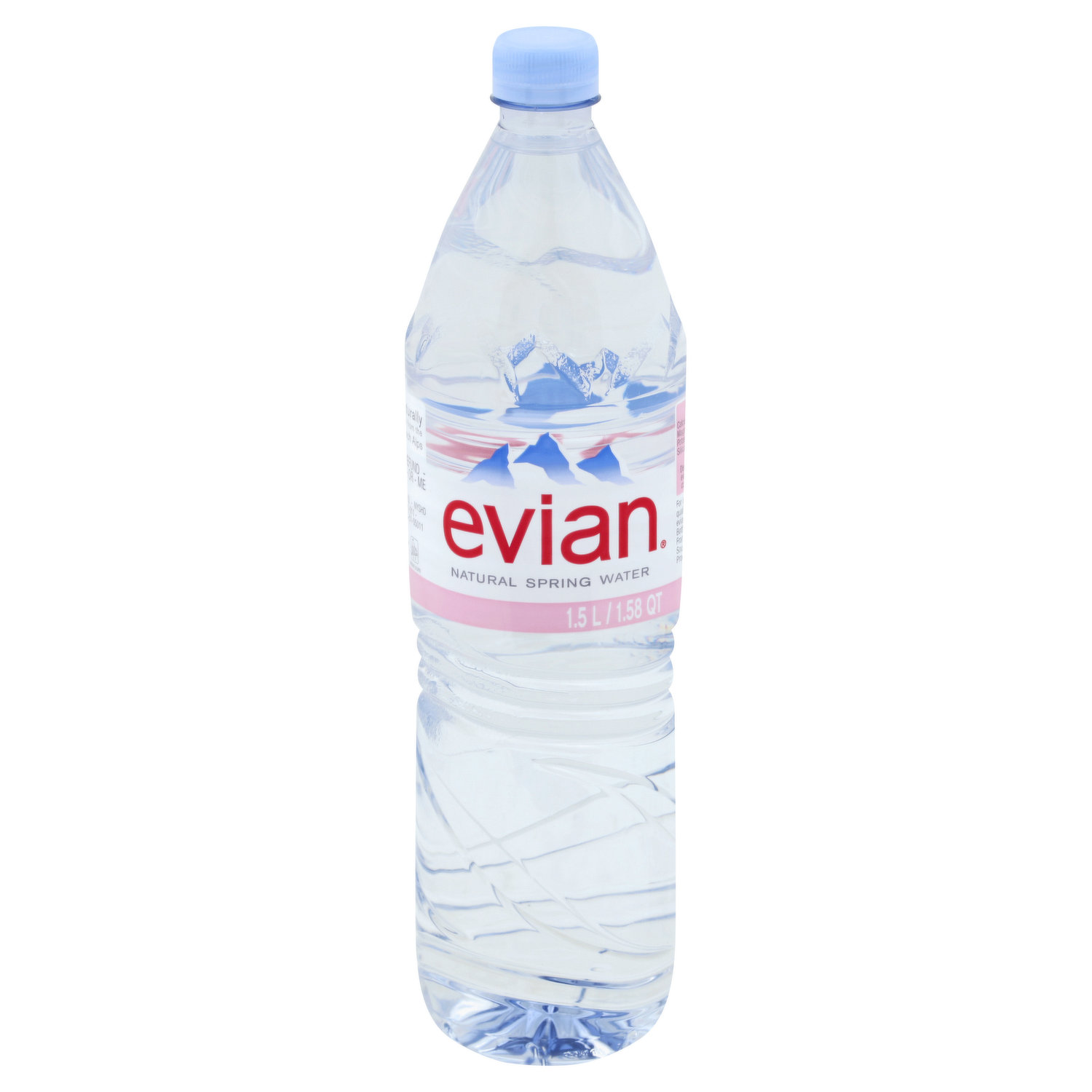 Evian Natural Spring Water 1.05 Qt, Bottled Water