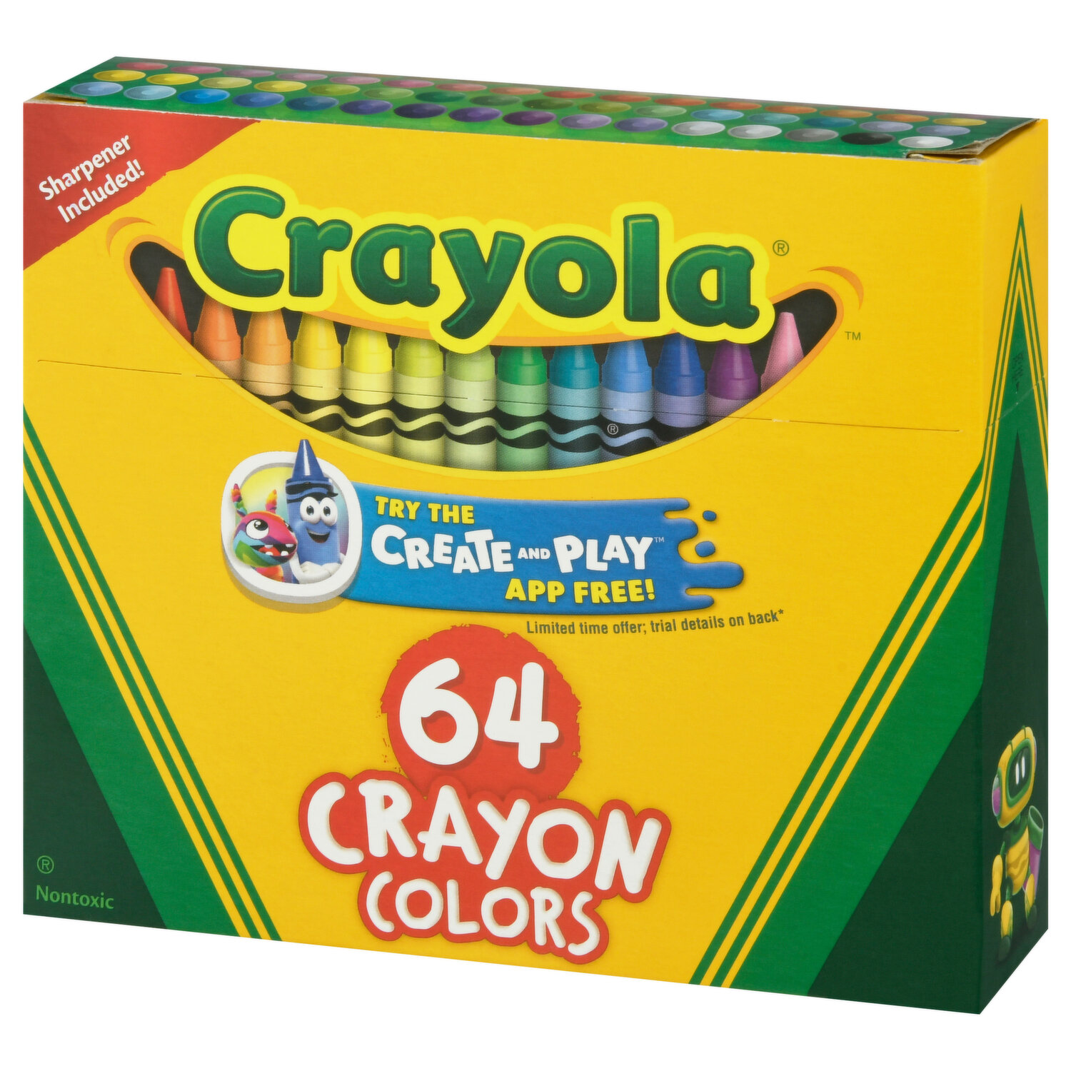 Crayola Regular Crayon Single Color Refill Pack - Green -12 count