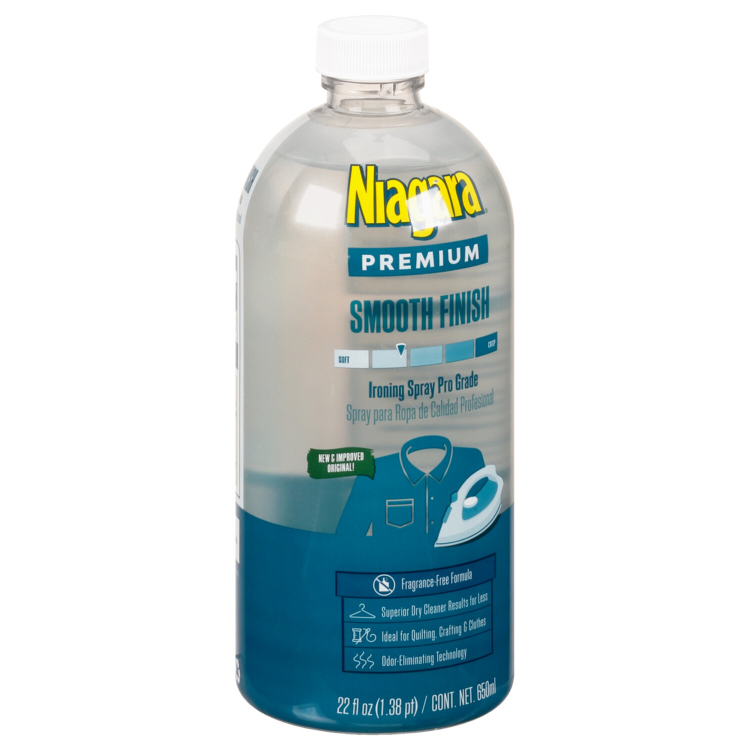 Niagara Premium Smooth Finish Ironing Spray Starch Trigger