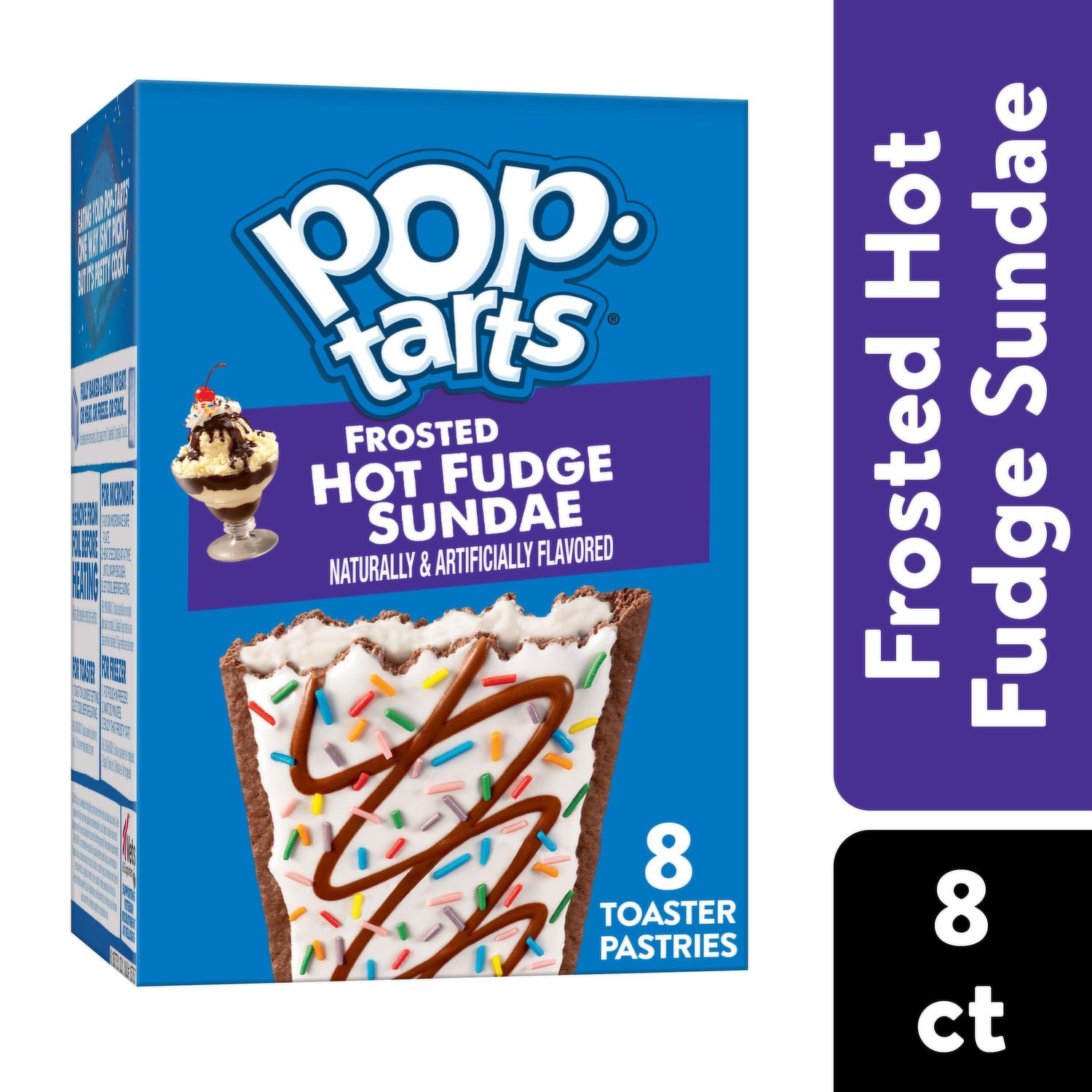 Save on Pop-Tarts Toaster Pastries Frosted Chocolate Fudge - 8 ct Order  Online Delivery
