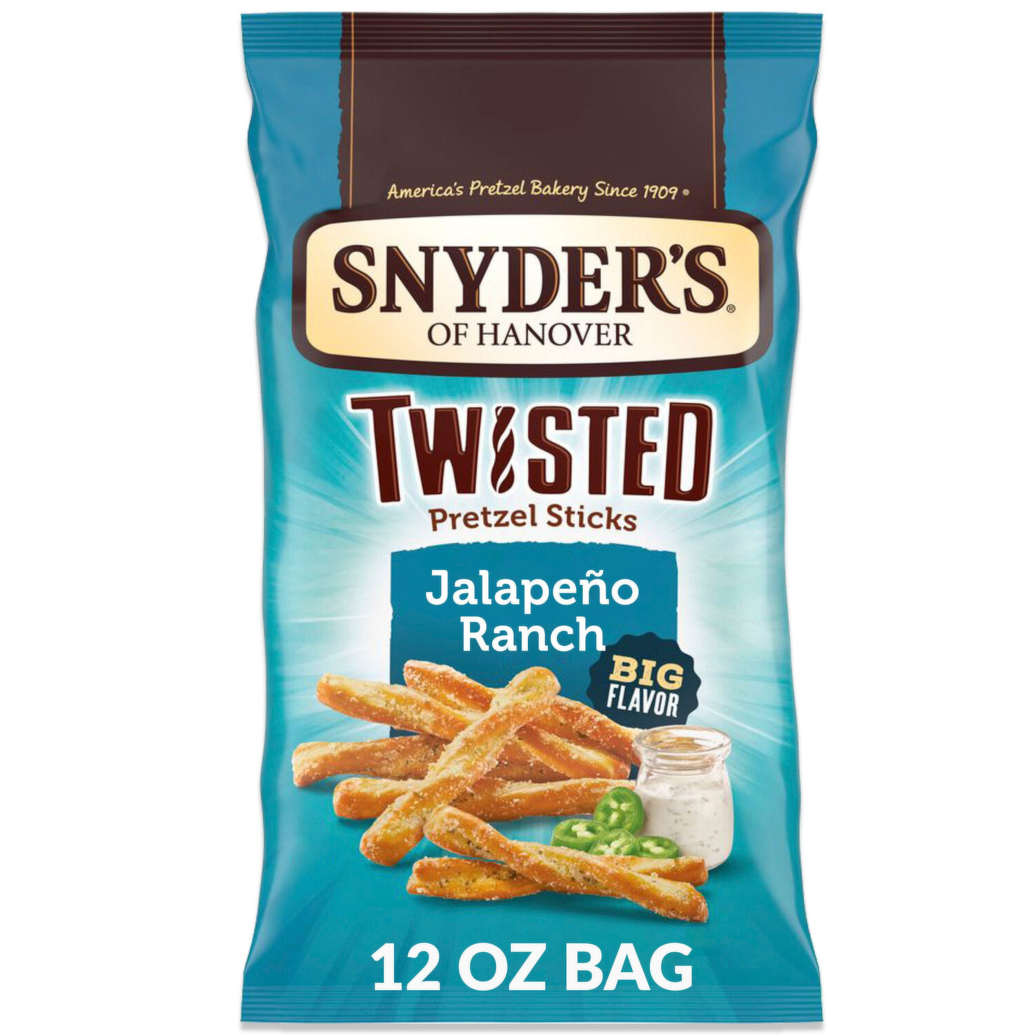 COMBOS Cheddar Cheese Pretzel Baked Snacks, 13.5 oz Party Bag