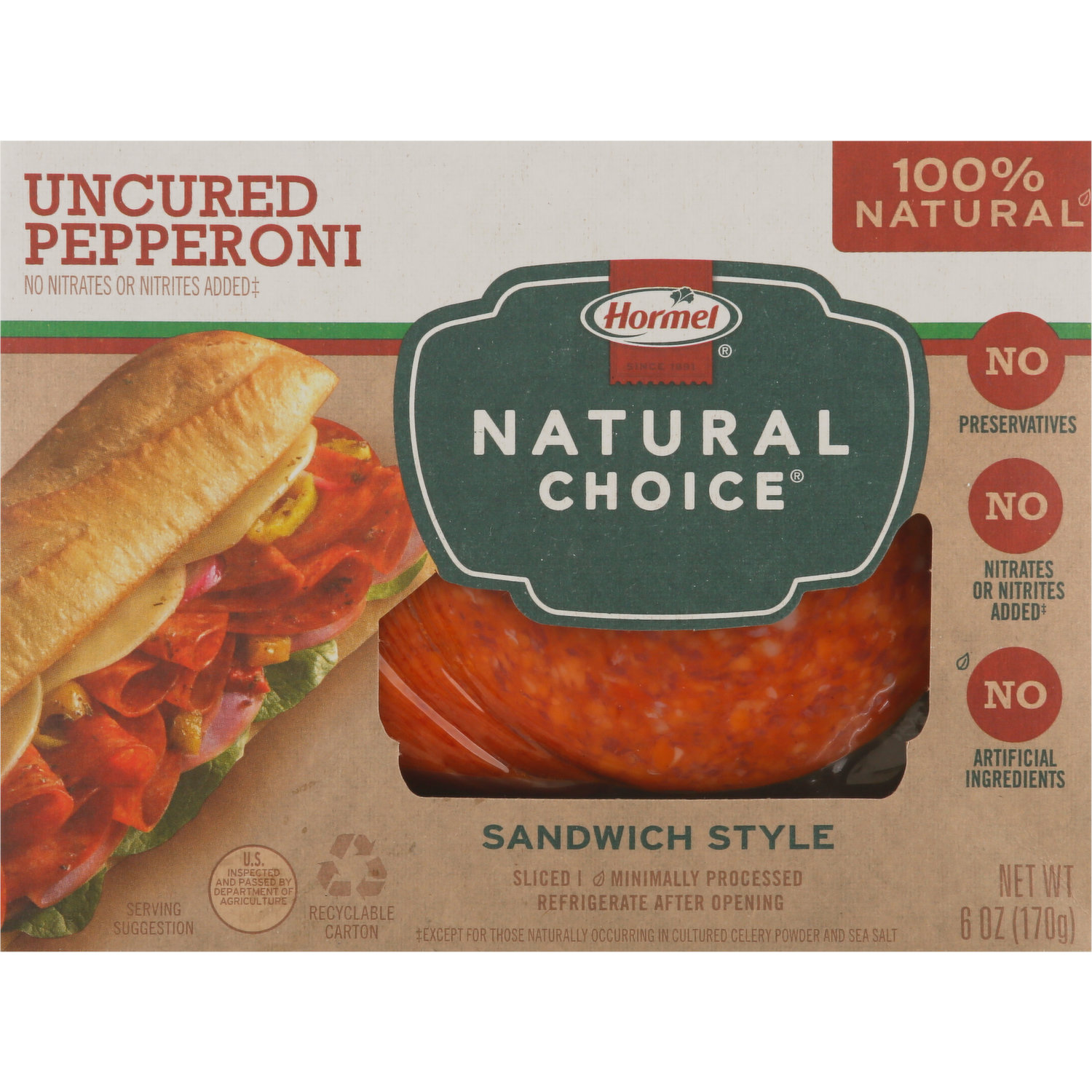 Italian Panini - HORMEL® NATURAL CHOICE® meats