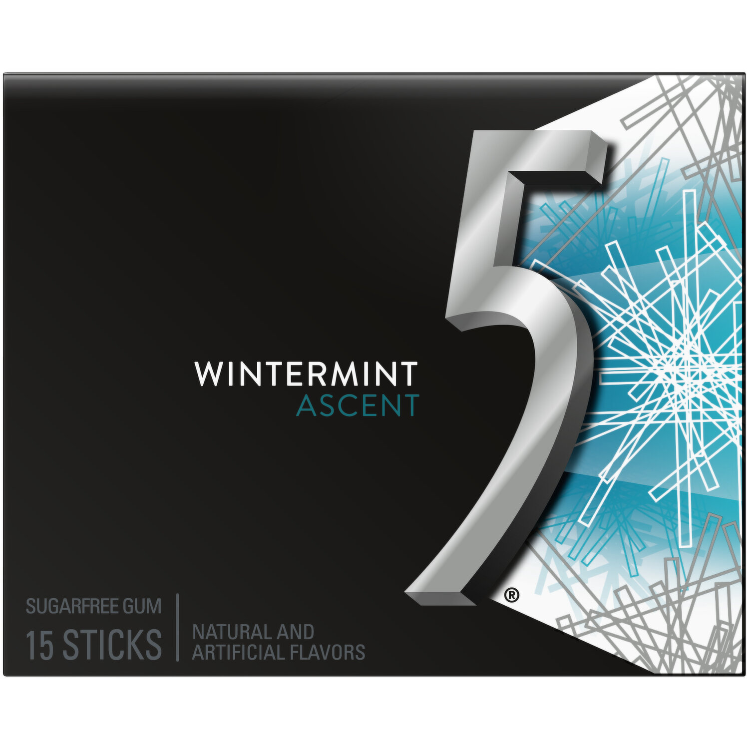 5 GUM Variety Sugar Free Gum | 15 Sticks Per Pack | Choose