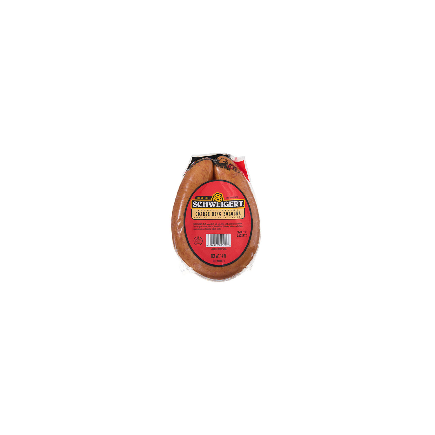 Eckrich Ring Bologna Bologna 14 Oz, Bologna