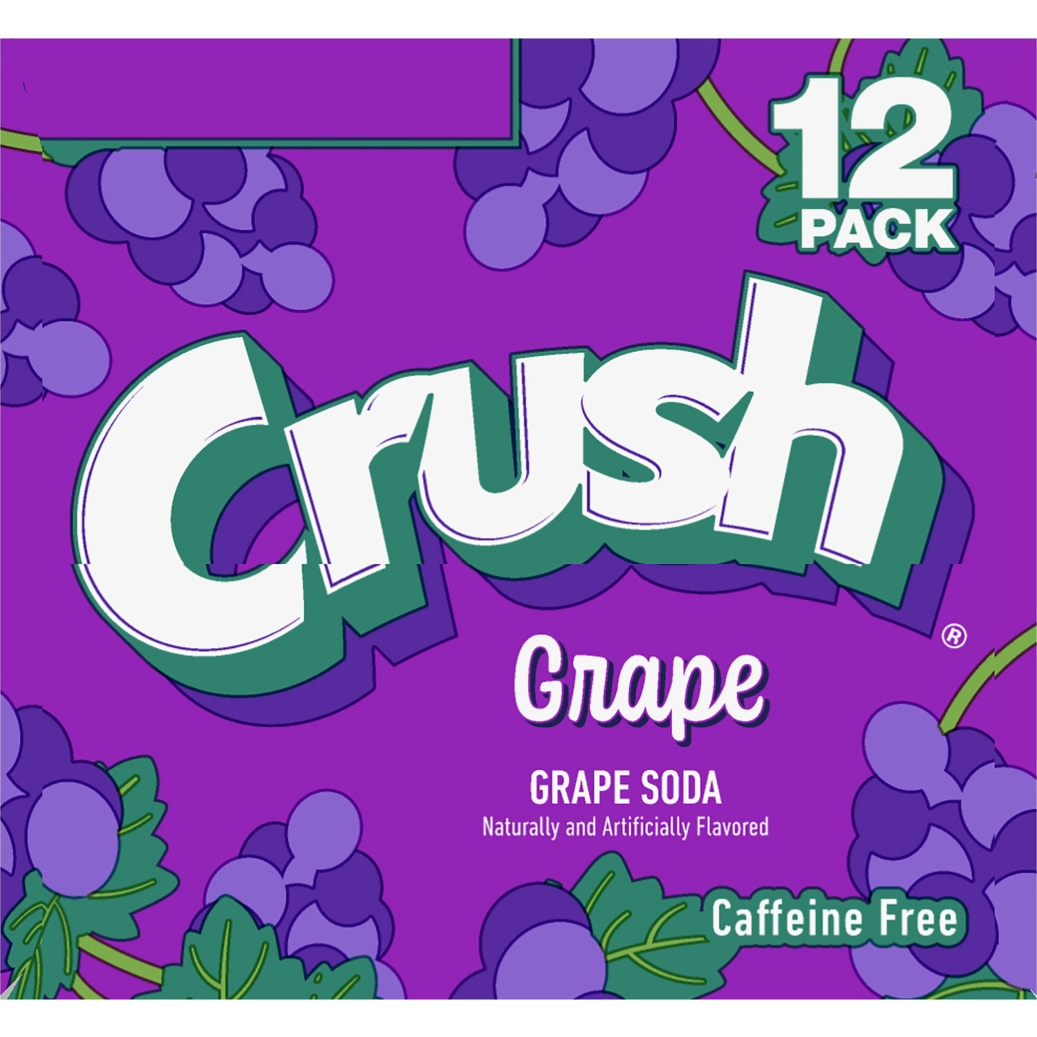 grape crush soda can